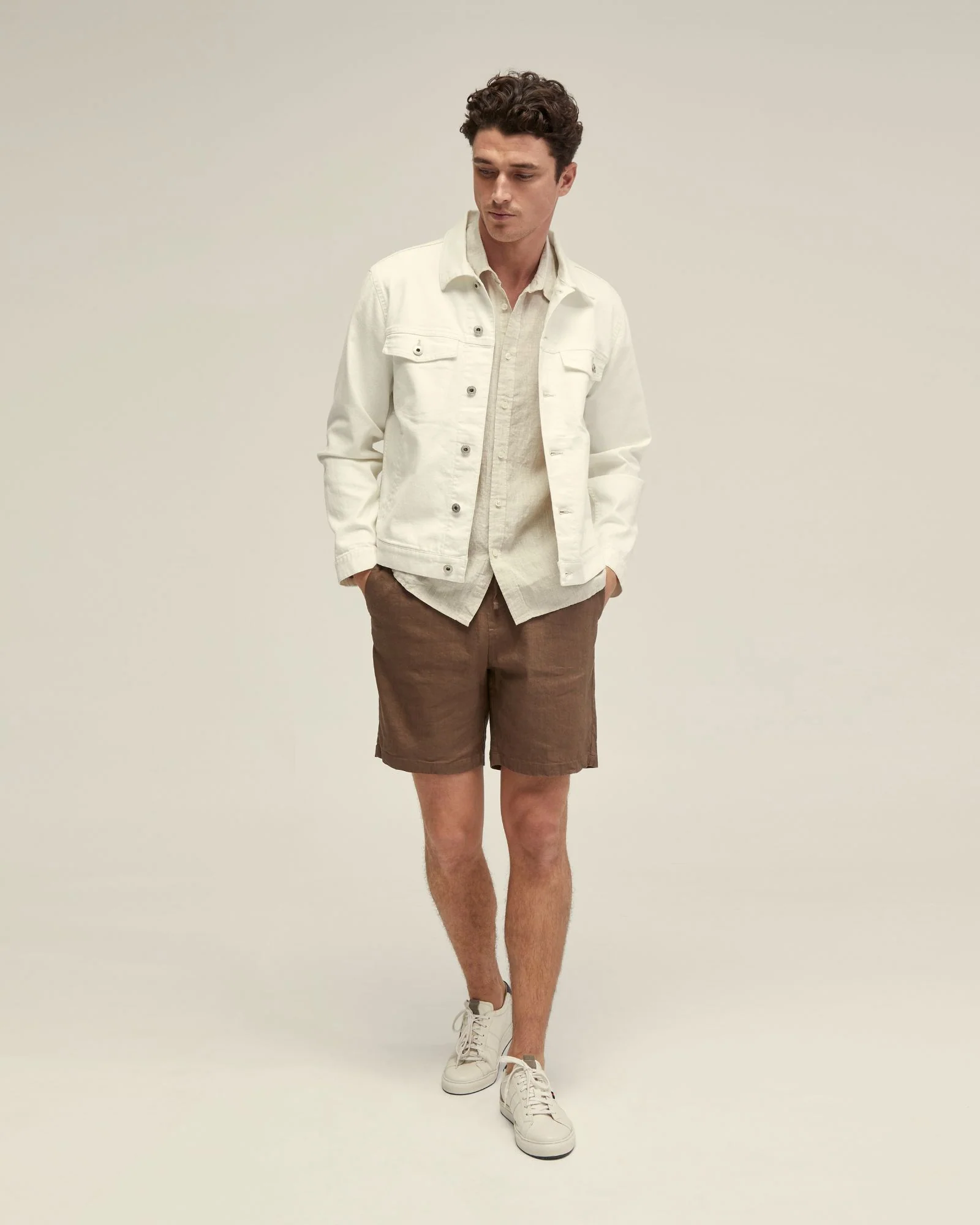 Leyton Pure Linen Short Sleeve Shirt - Image 20