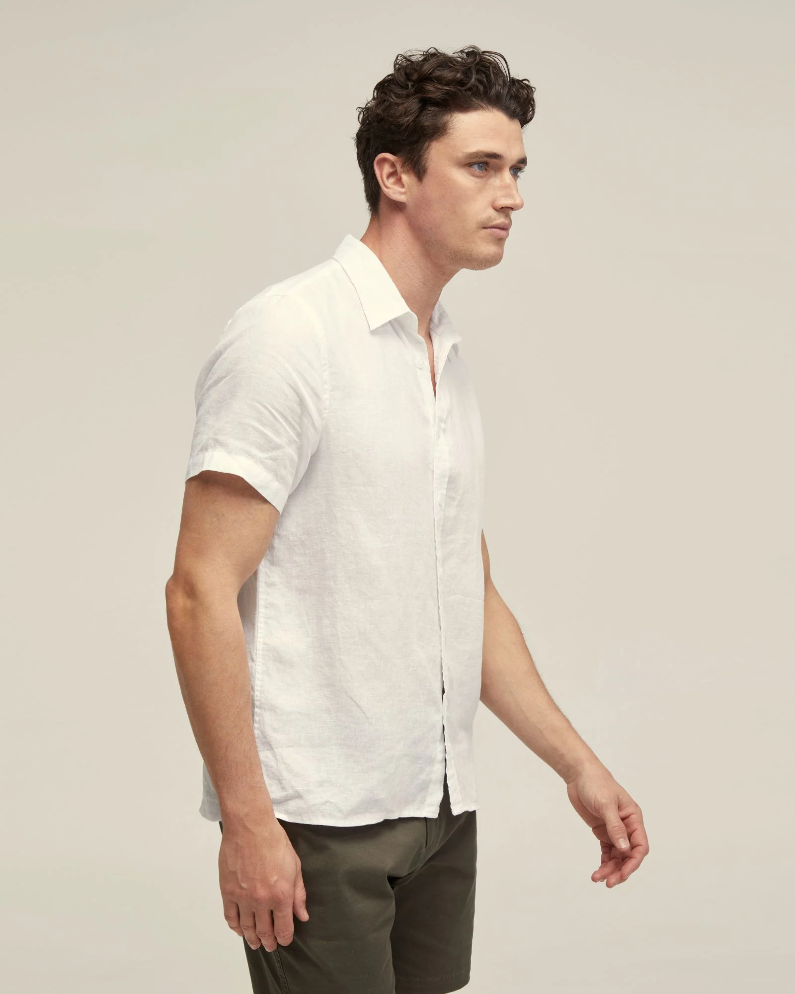 Leyton Pure Linen Short Sleeve Shirt - Image 22