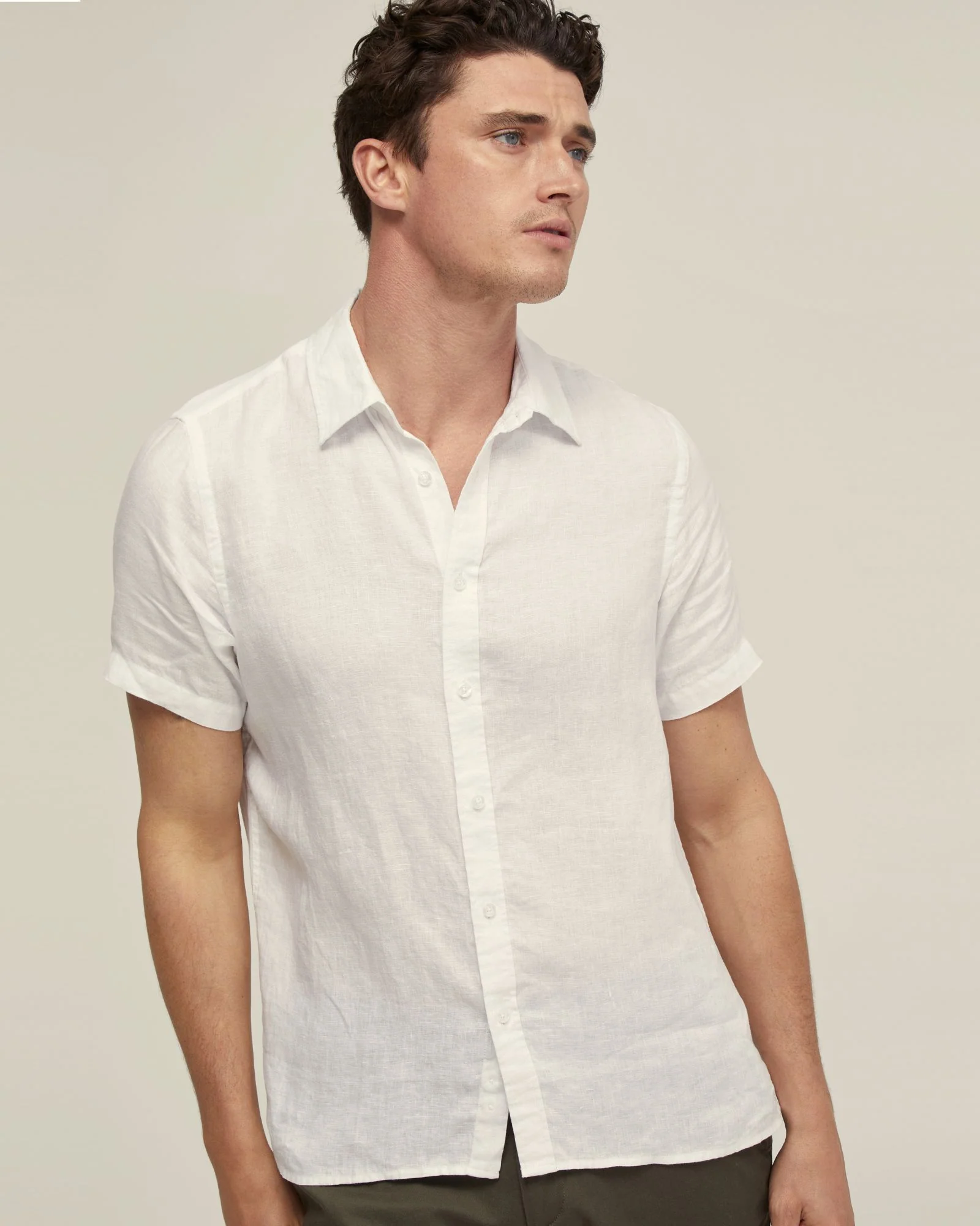 Leyton Pure Linen Short Sleeve Shirt - Image 24