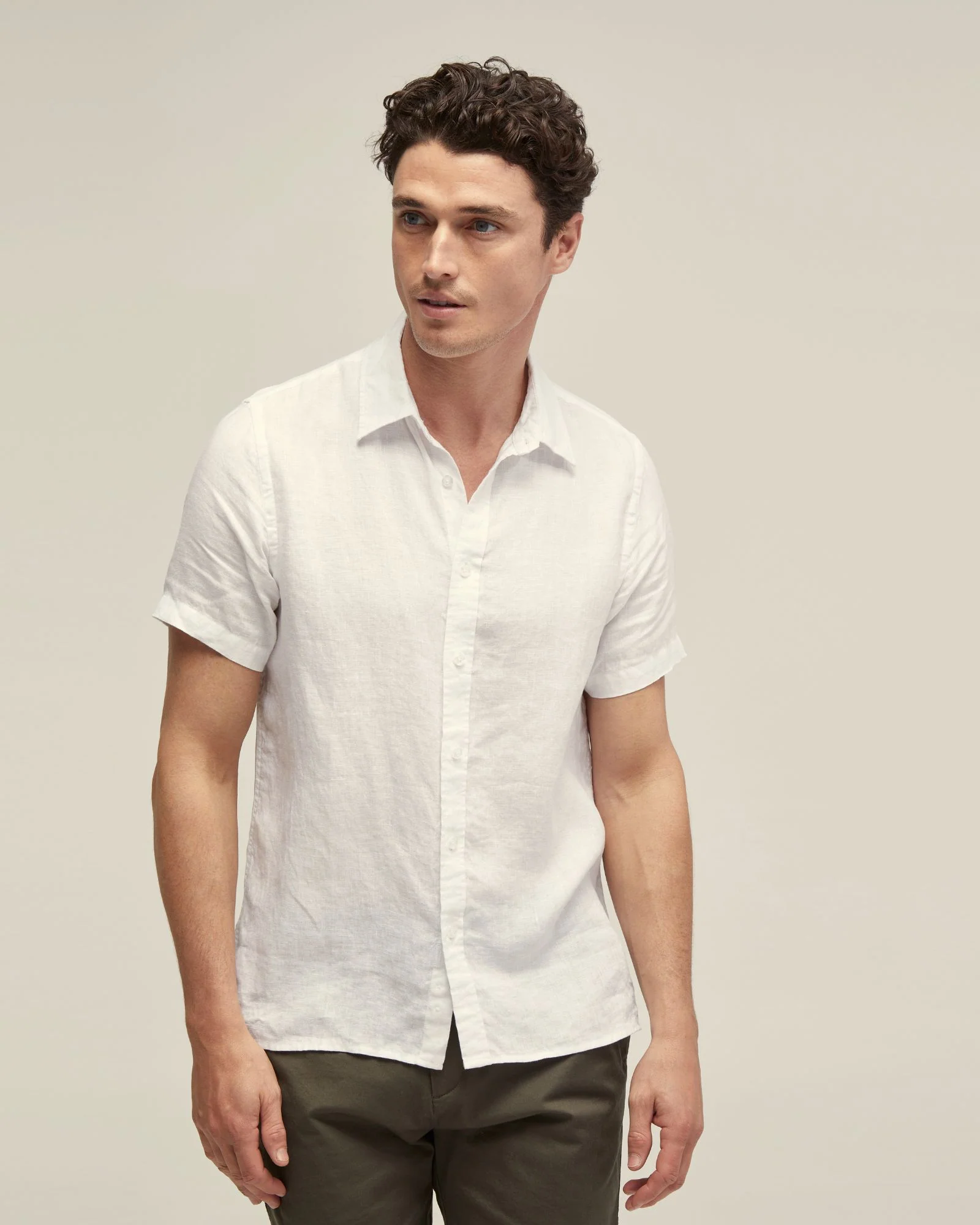 Leyton Pure Linen Short Sleeve Shirt - Image 25