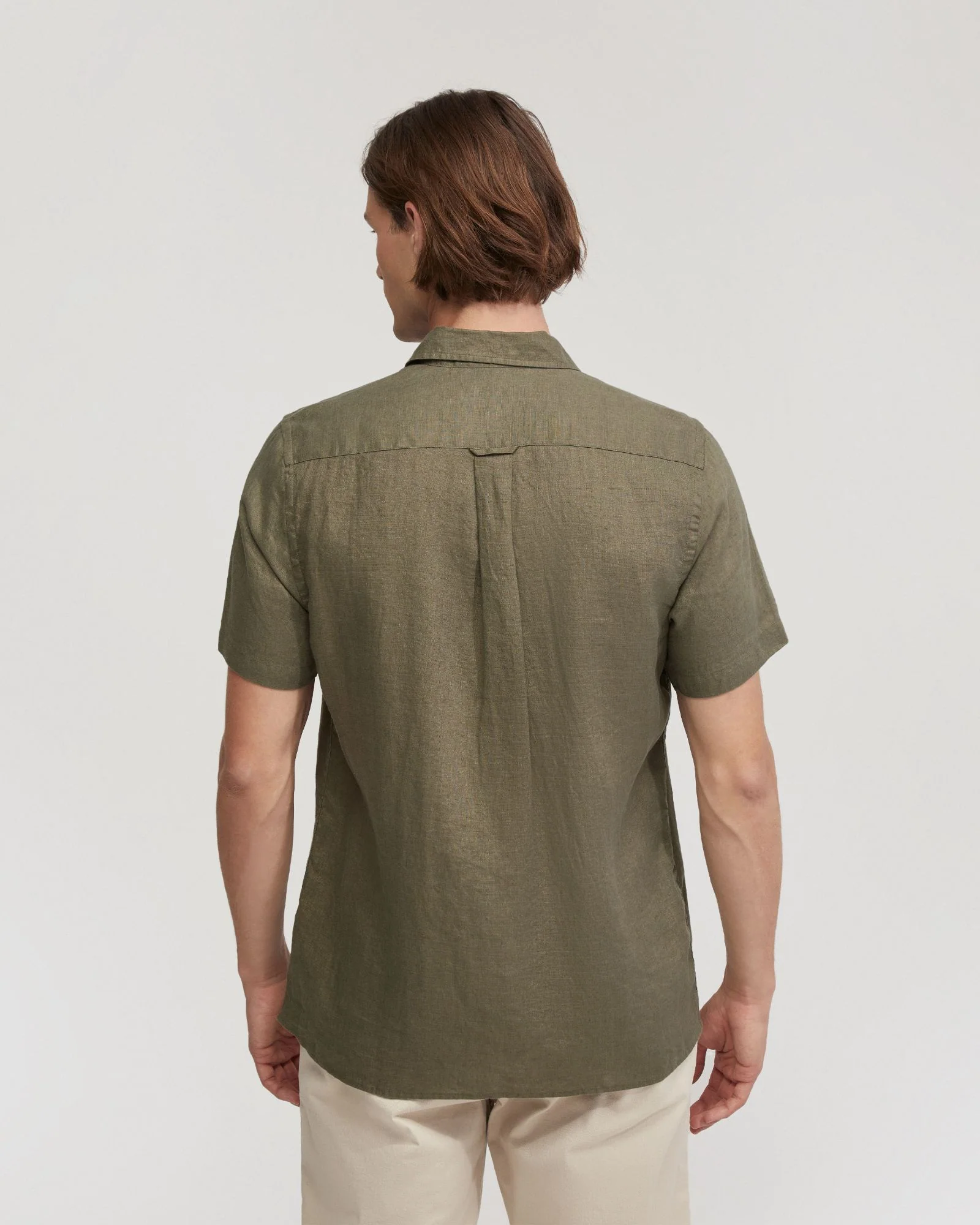 Leyton Pure Linen Short Sleeve Shirt - Image 9