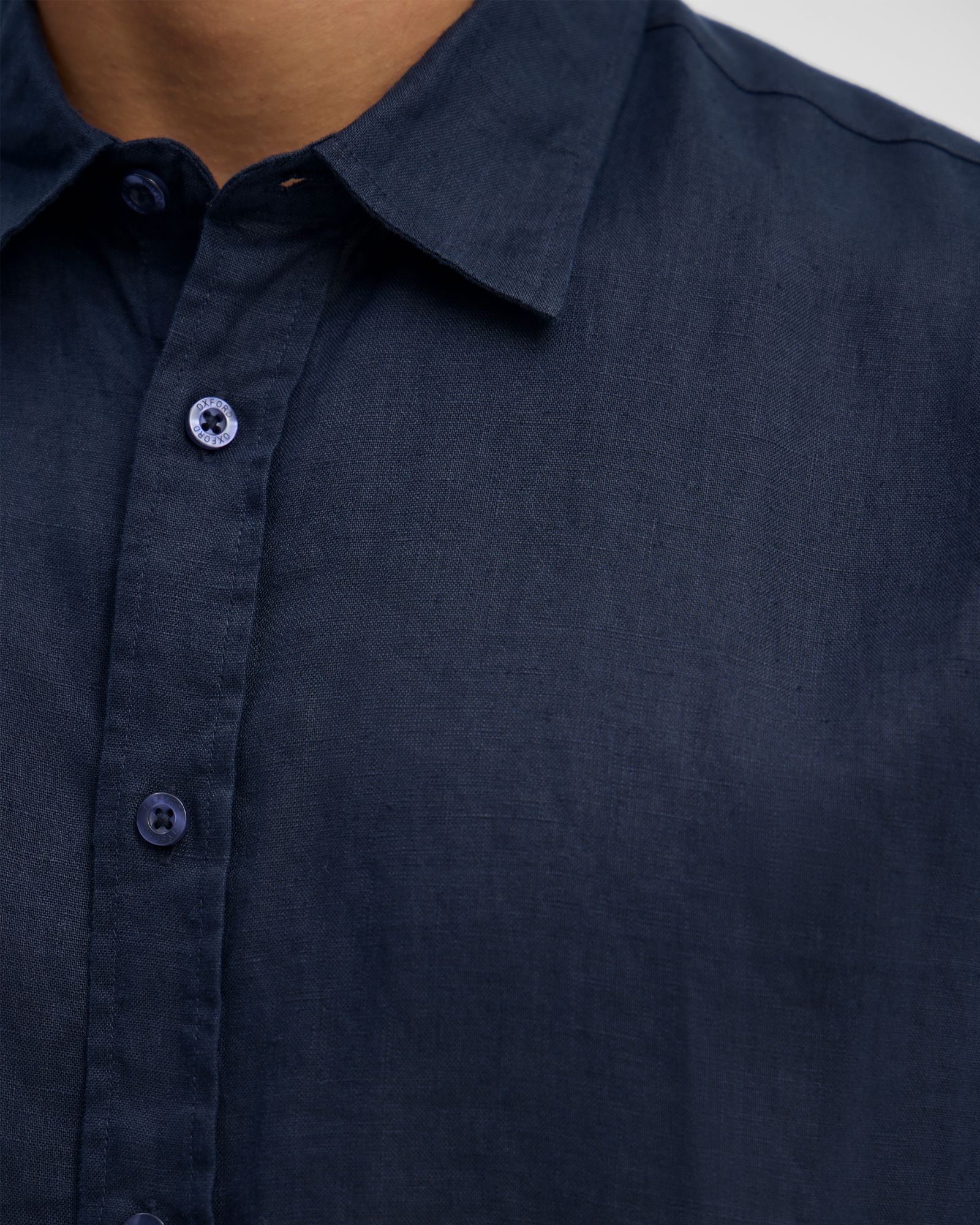 Leyton French Linen Short Sleeve Shirt - Image 7