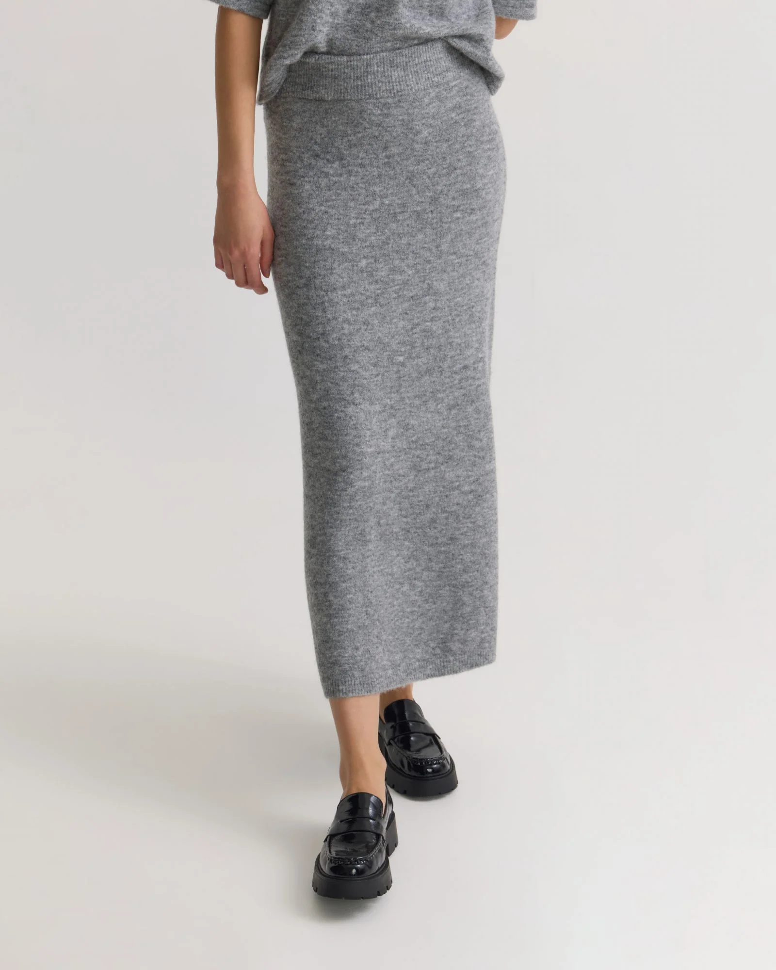 Lisa Alpaca Blend Skirt - Image 10