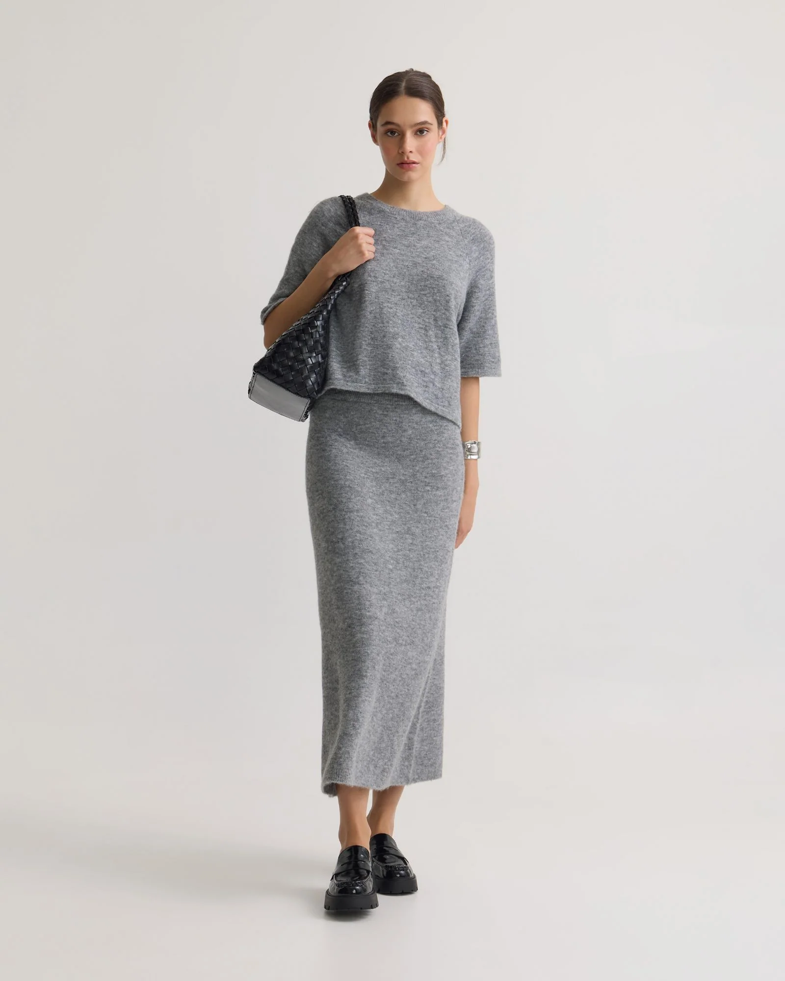 Lisa Alpaca Blend Skirt - Image 7