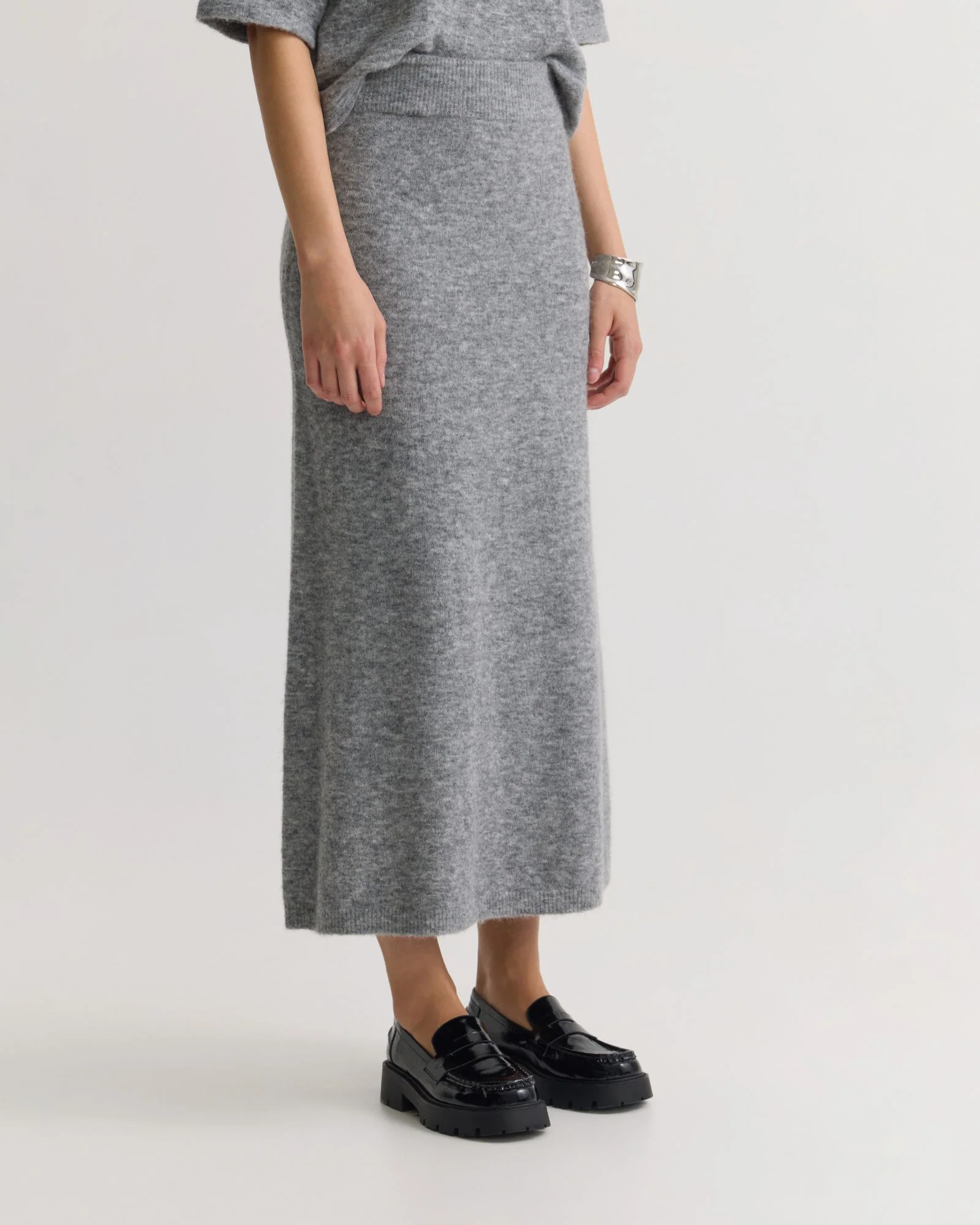 Lisa Alpaca Blend Skirt - Image 8