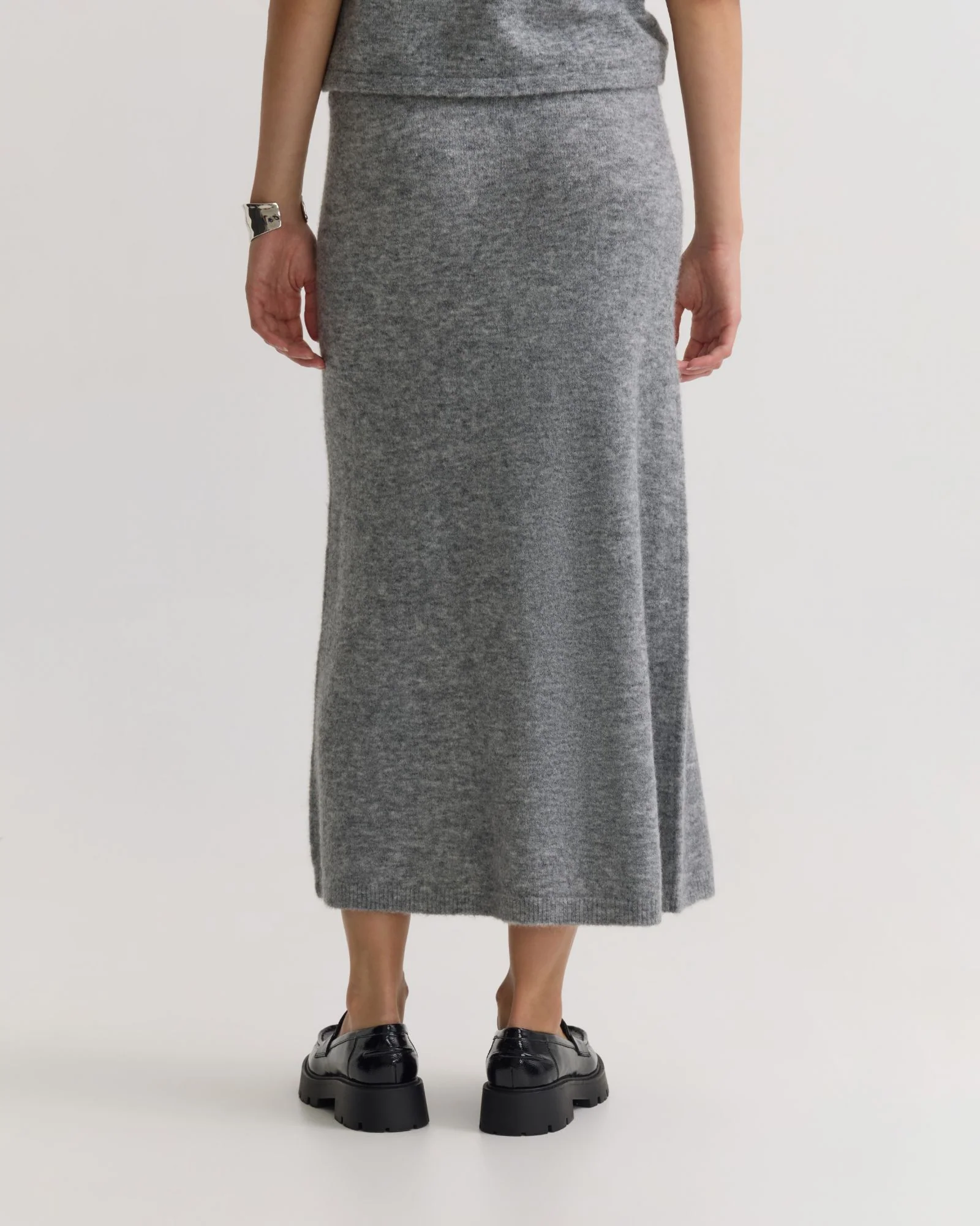 Lisa Alpaca Blend Skirt - Image 9