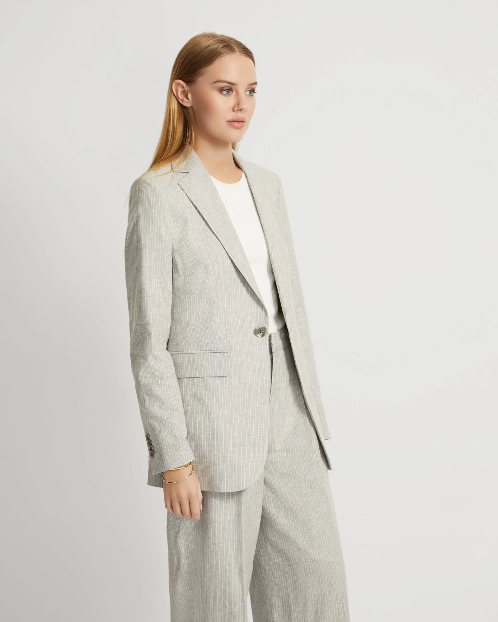 Lola Linen Blend Jacket - Image 2