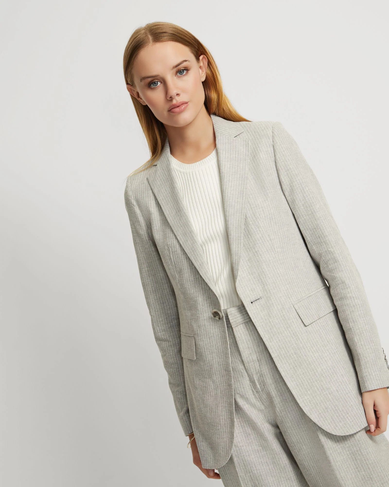 Lola Linen Blend Jacket - Image 4