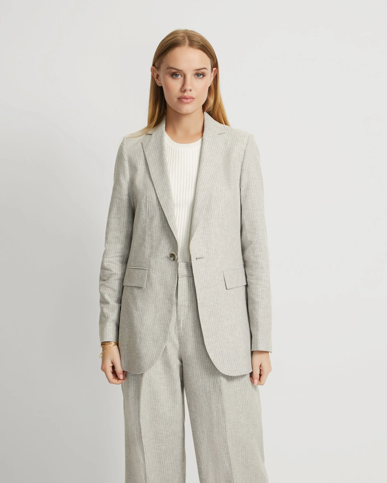 Lola Linen Blend Jacket - Image 5