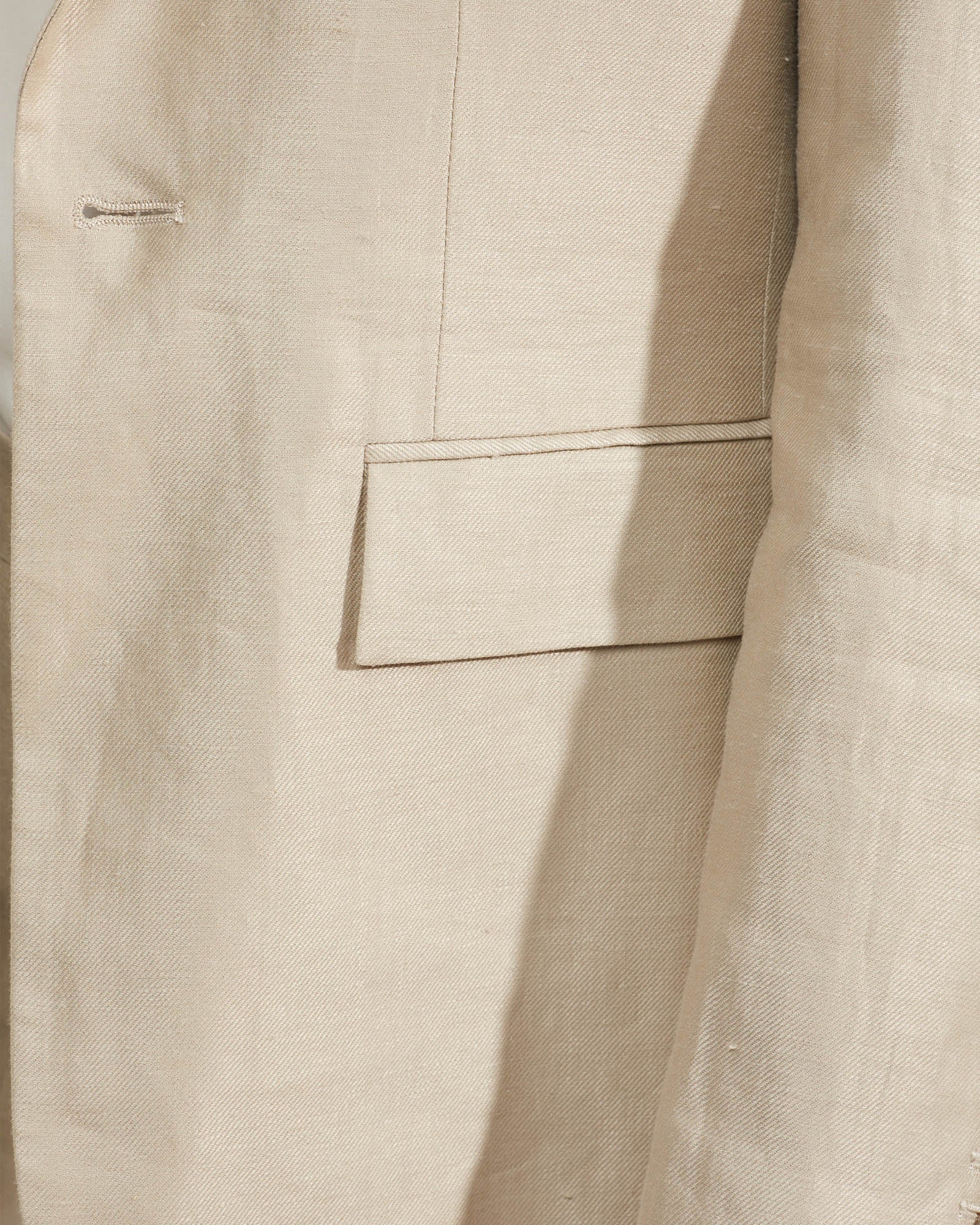 Lola Linen Twill Jacket - Image 13