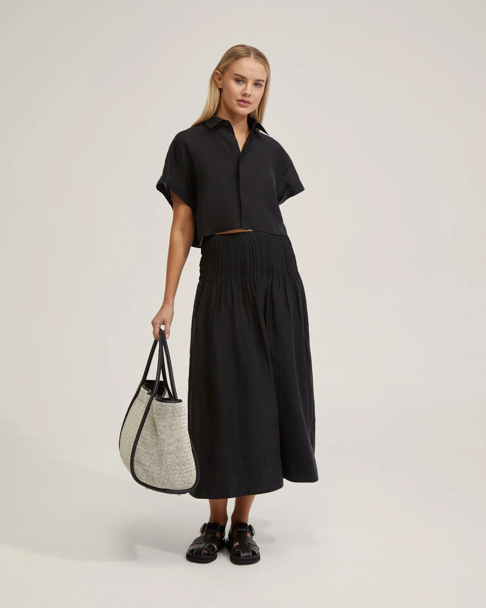 Lottie Crop Shirt