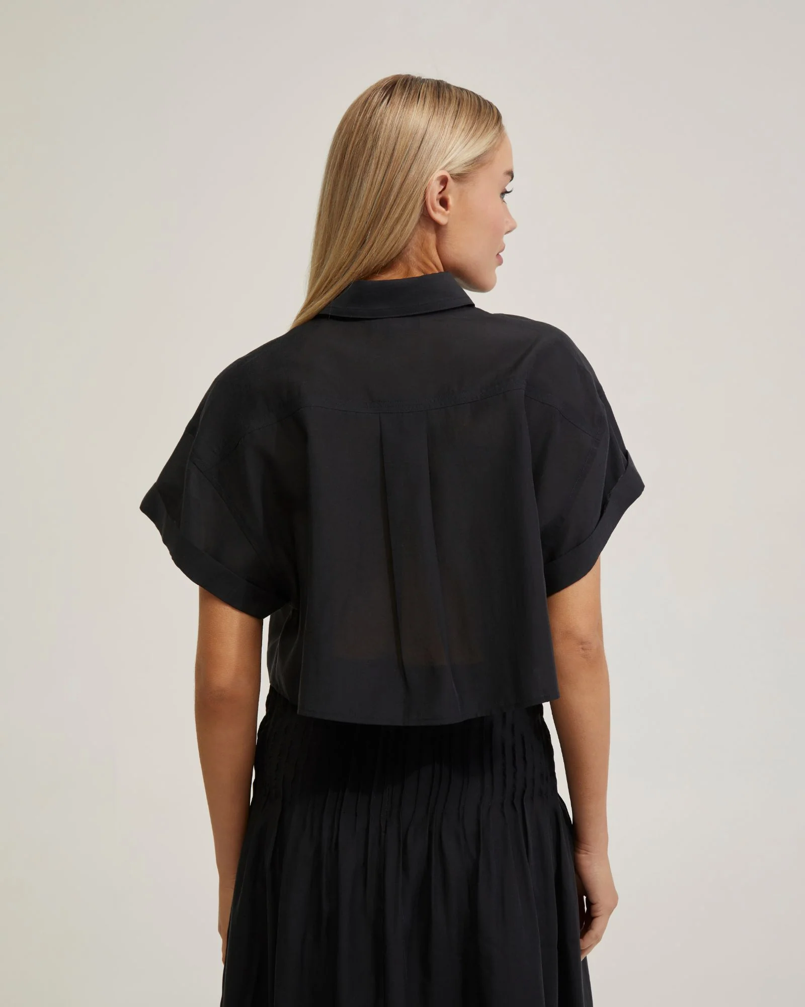 Lottie Crop Shirt - Image 3
