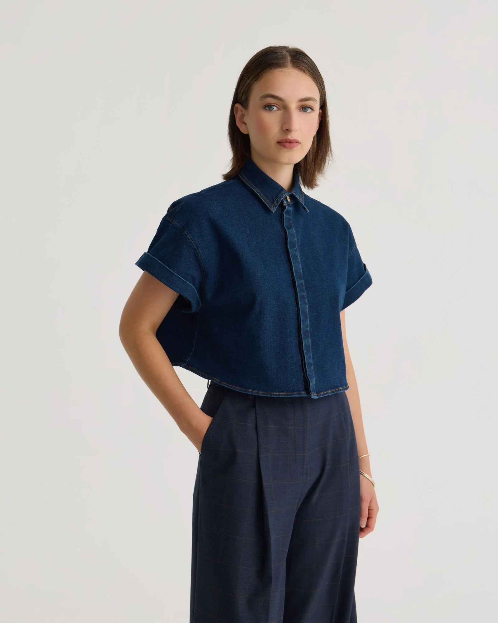 Lottie Denim Shirt - Image 2
