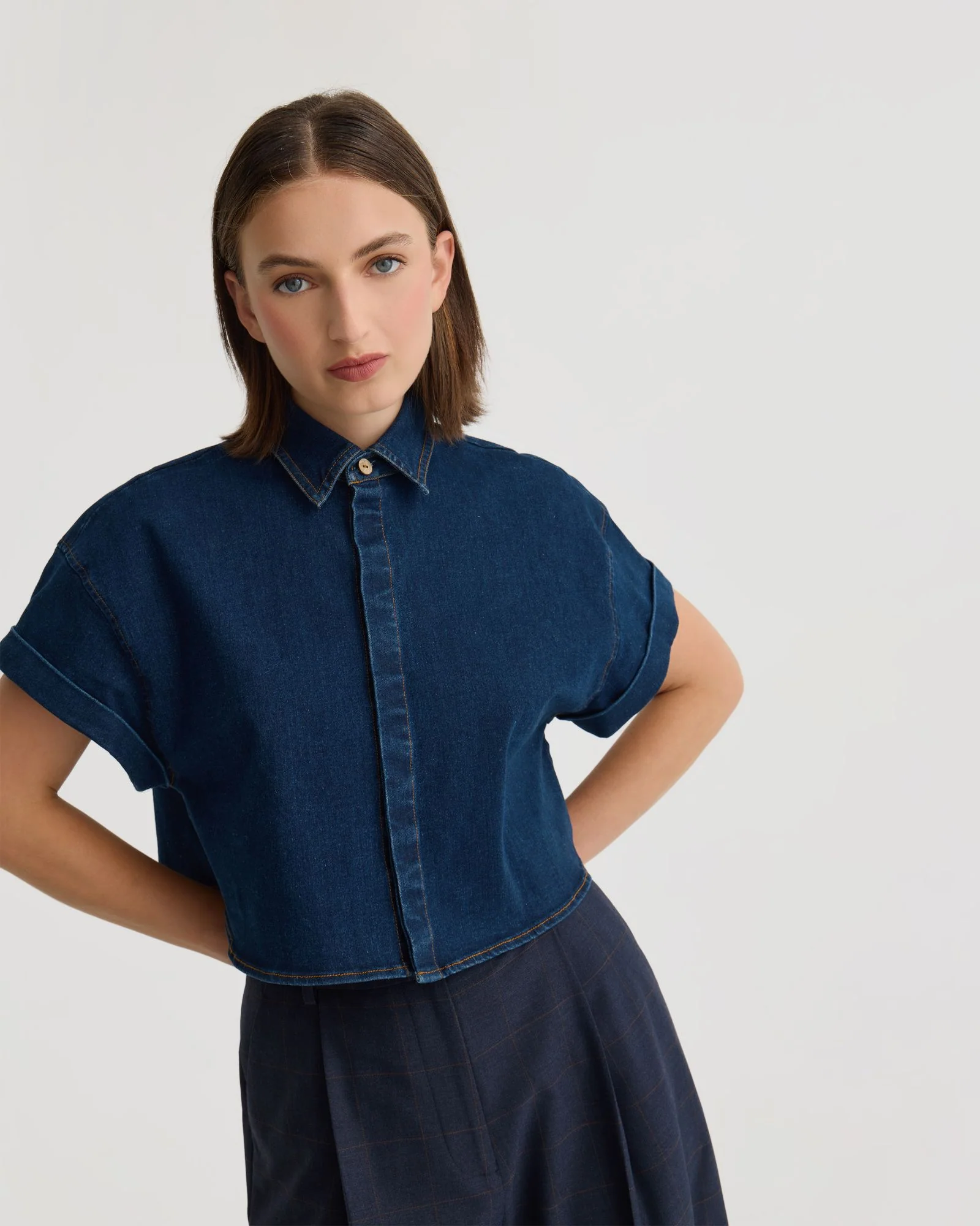 Lottie Denim Shirt - Image 4