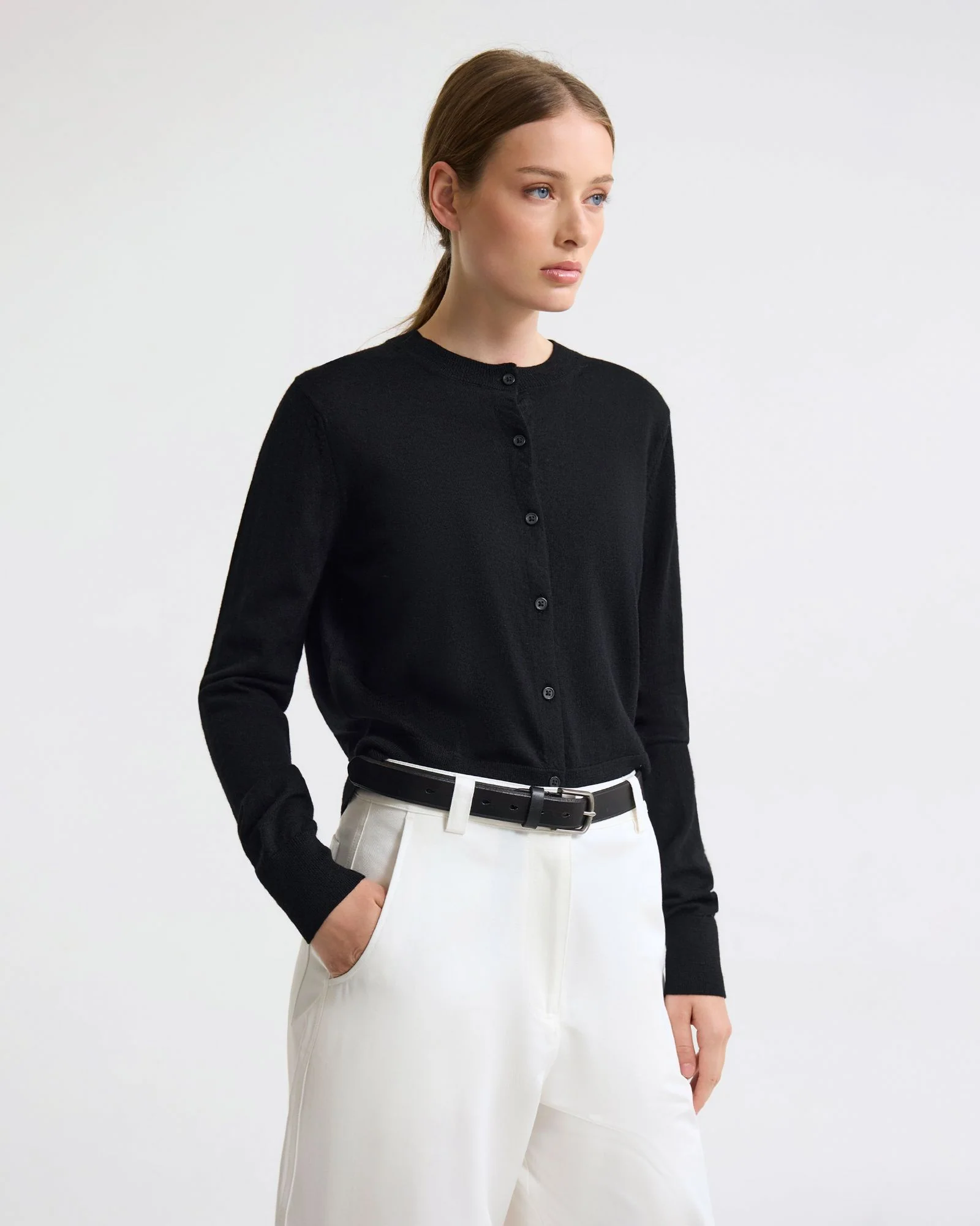 Lottie Merino Cardigan - Image 11