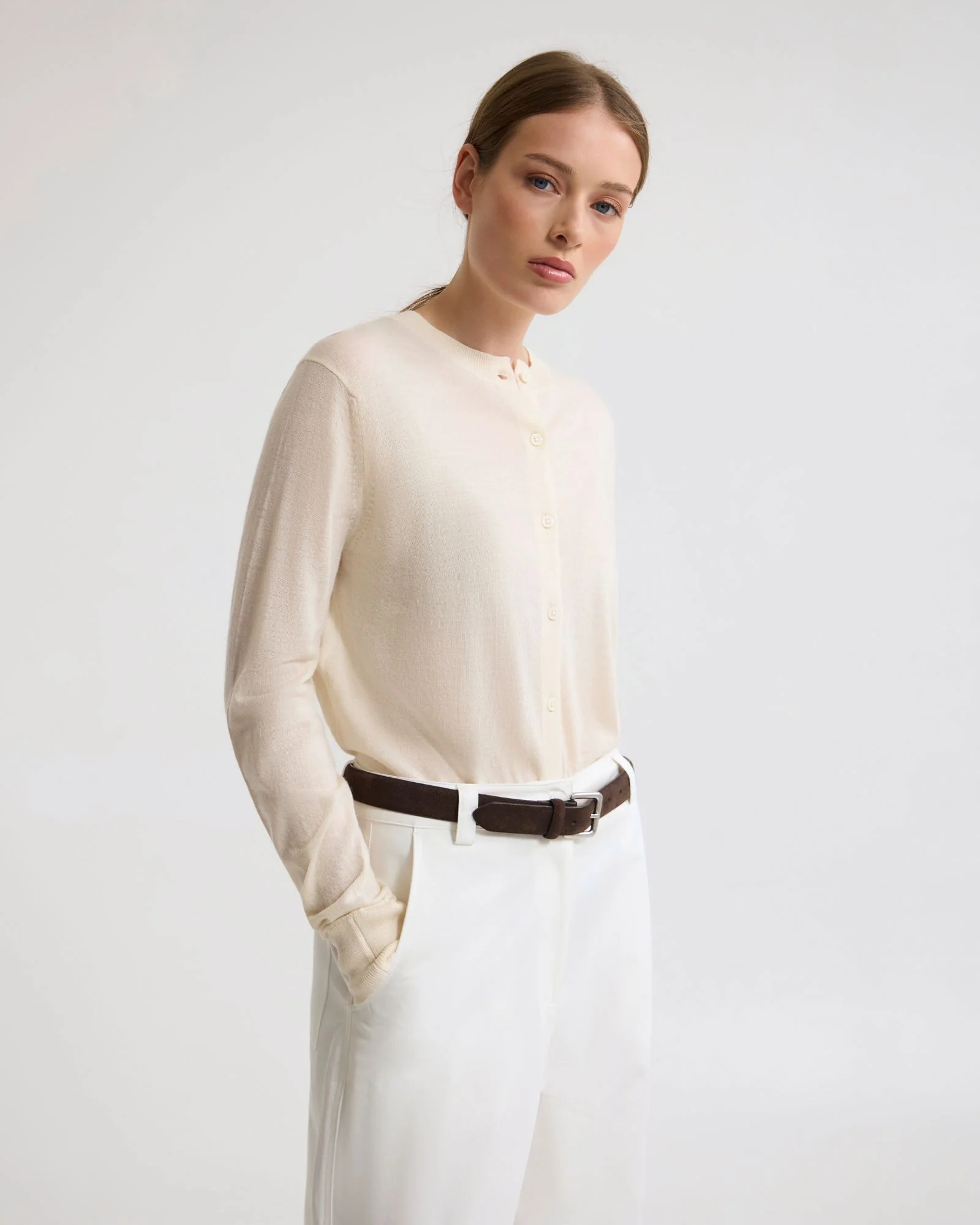 Lottie Merino Cardigan - Image 18