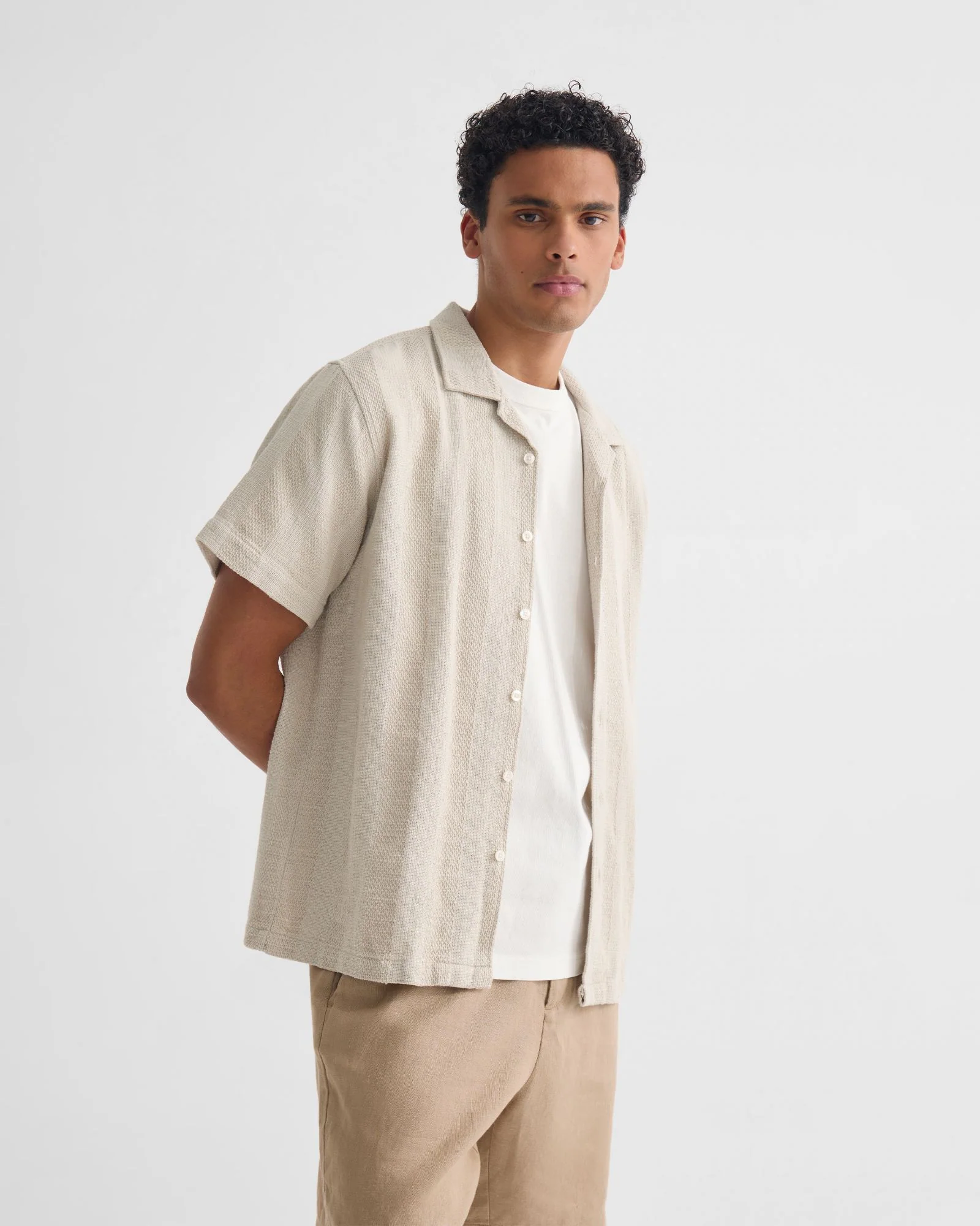 Luca Cotton Overshirt - Image 10