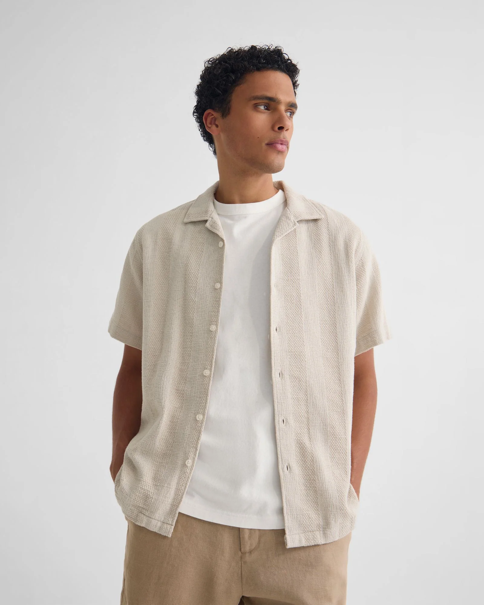 Luca Cotton Overshirt - Image 12