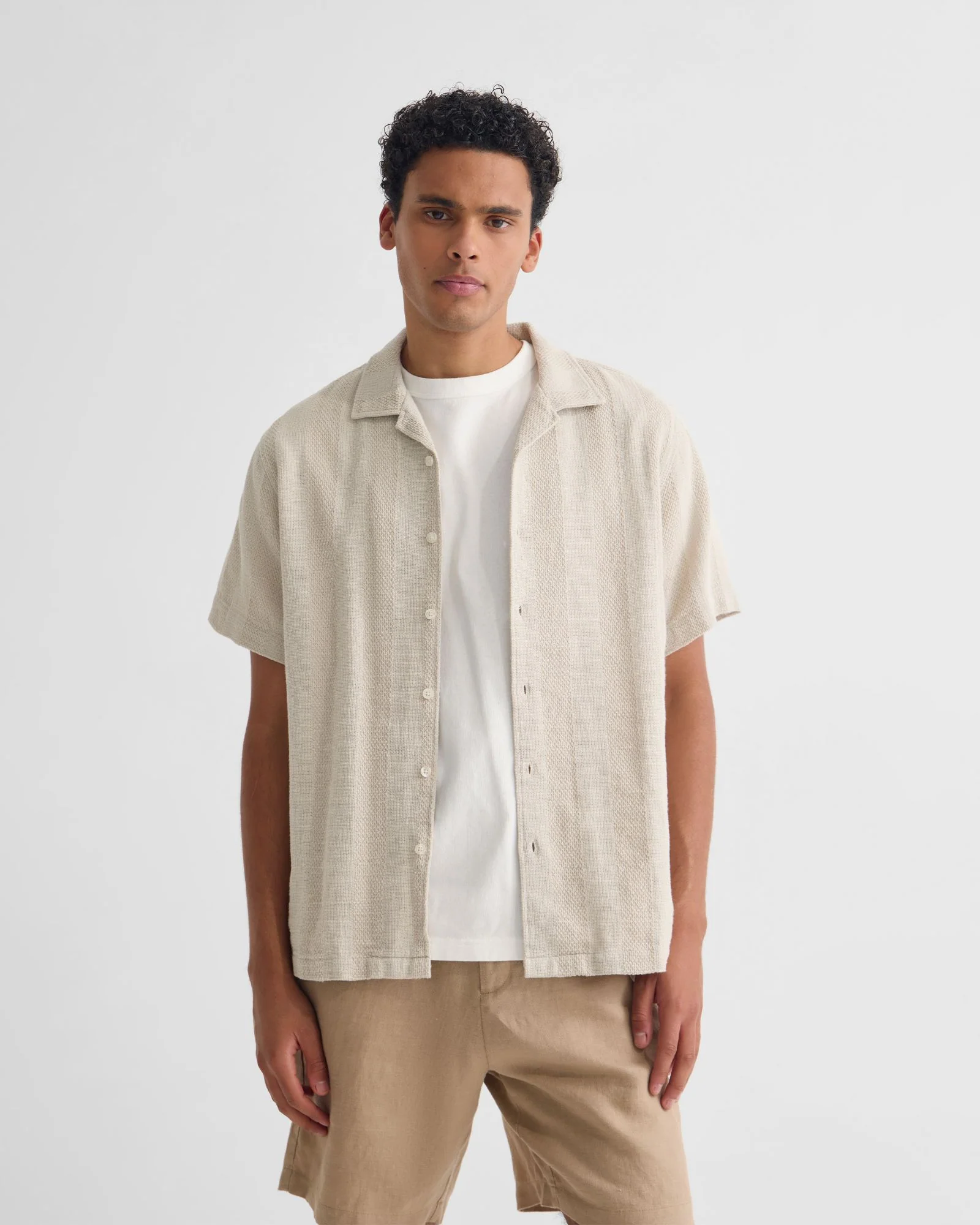Luca Cotton Overshirt - Image 13