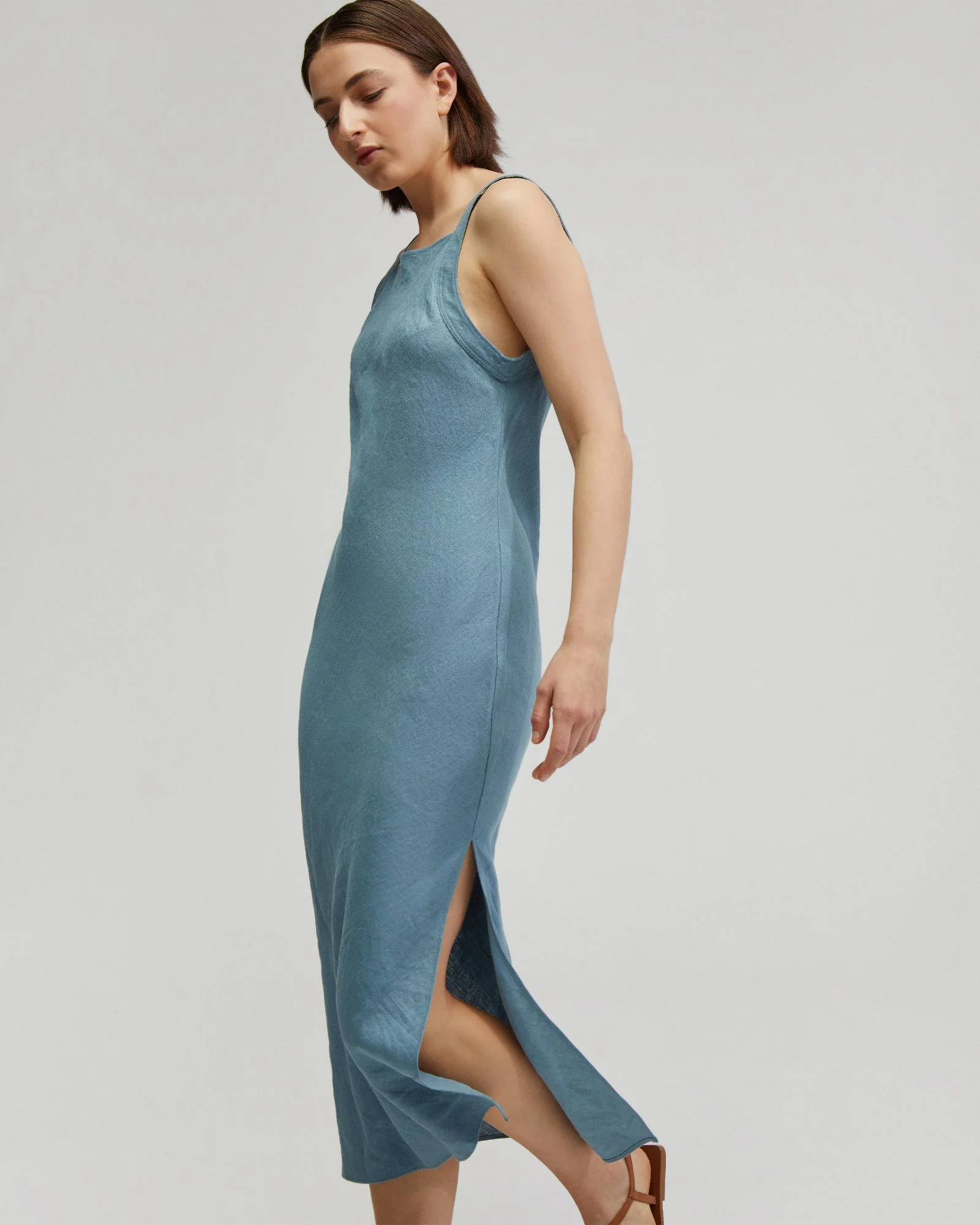 Lucia Linen Dress - Image 4
