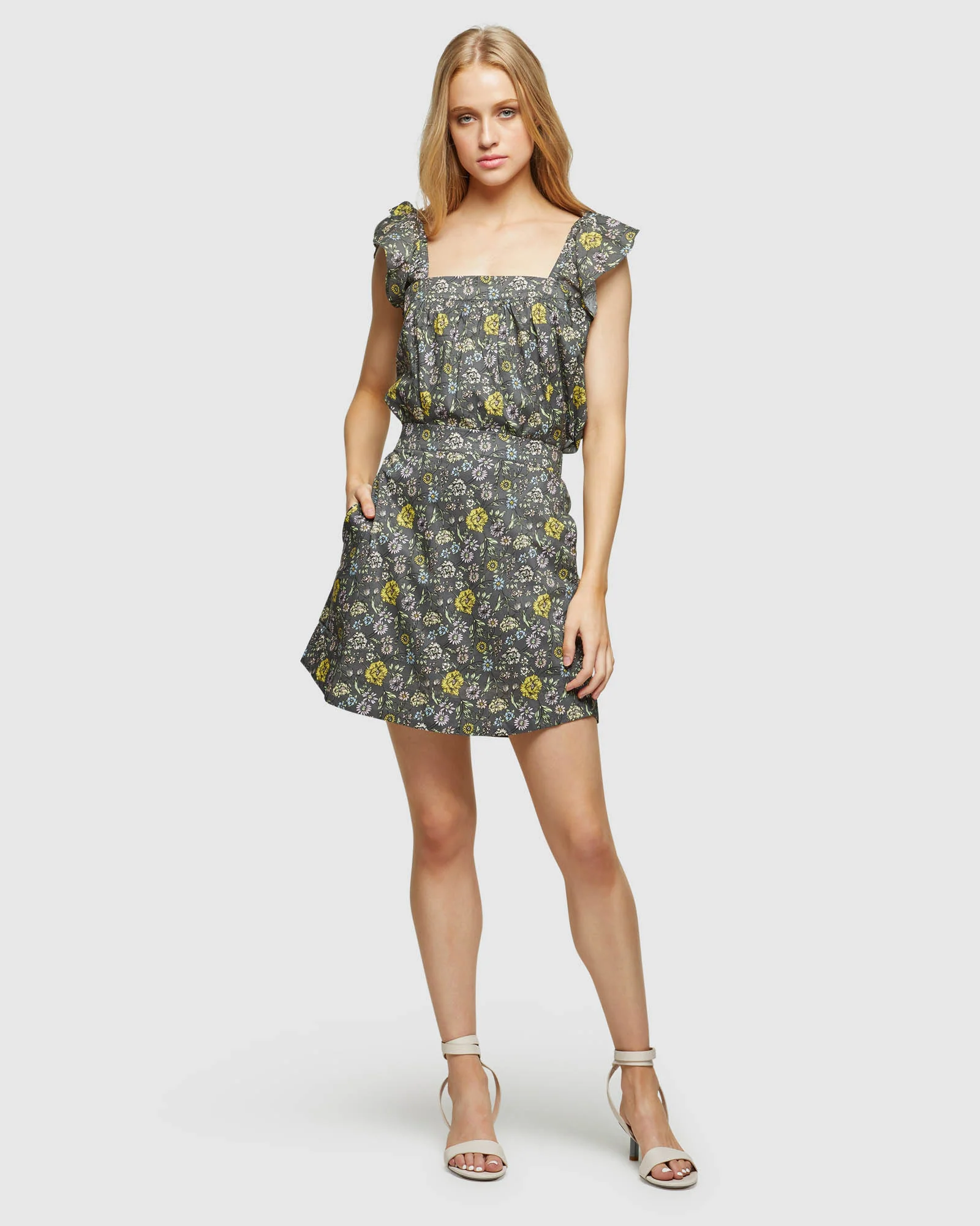 Lucielle Cotton Paisley Print Top - Image 7