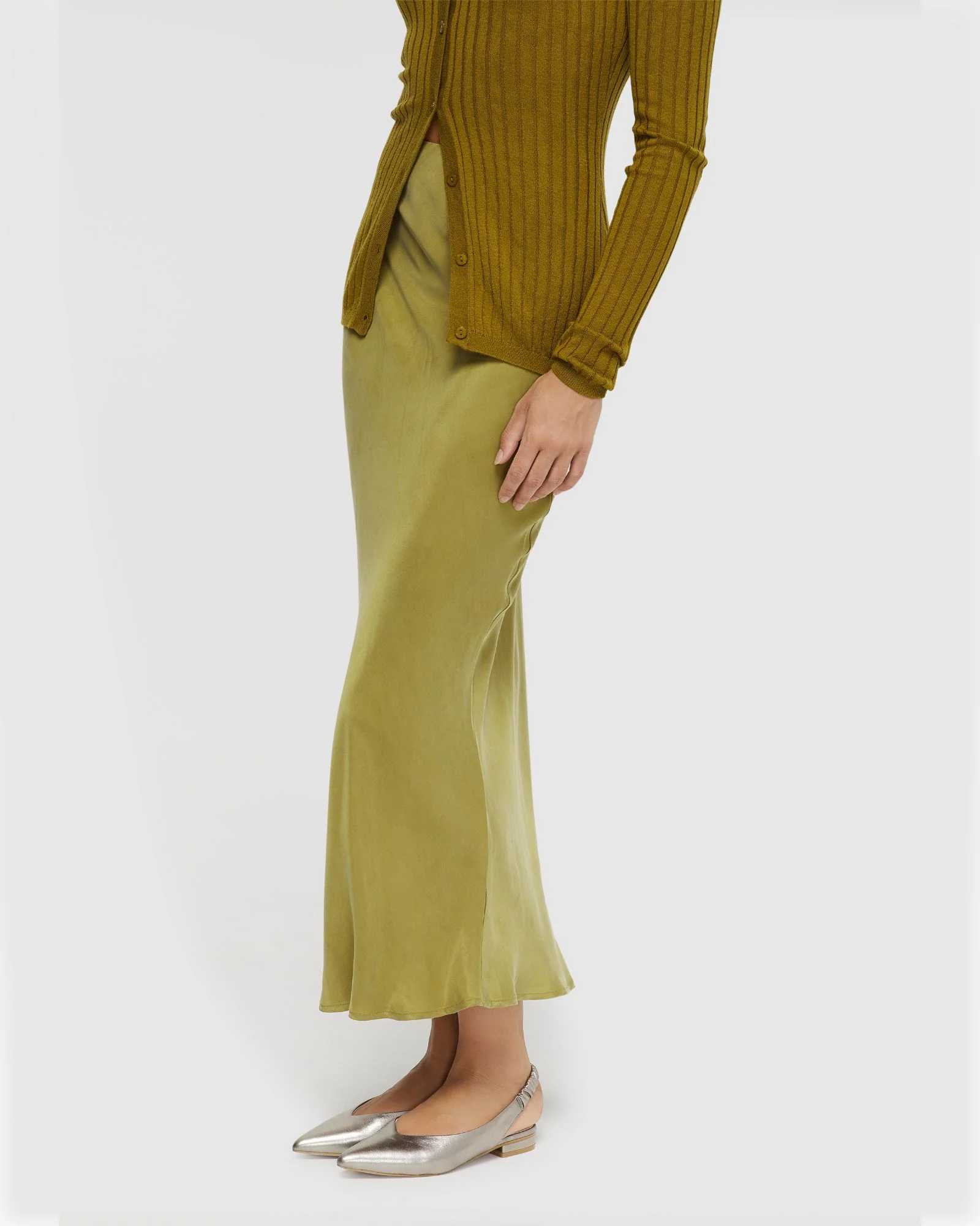 Lucinda Cupro Skirt - Image 2