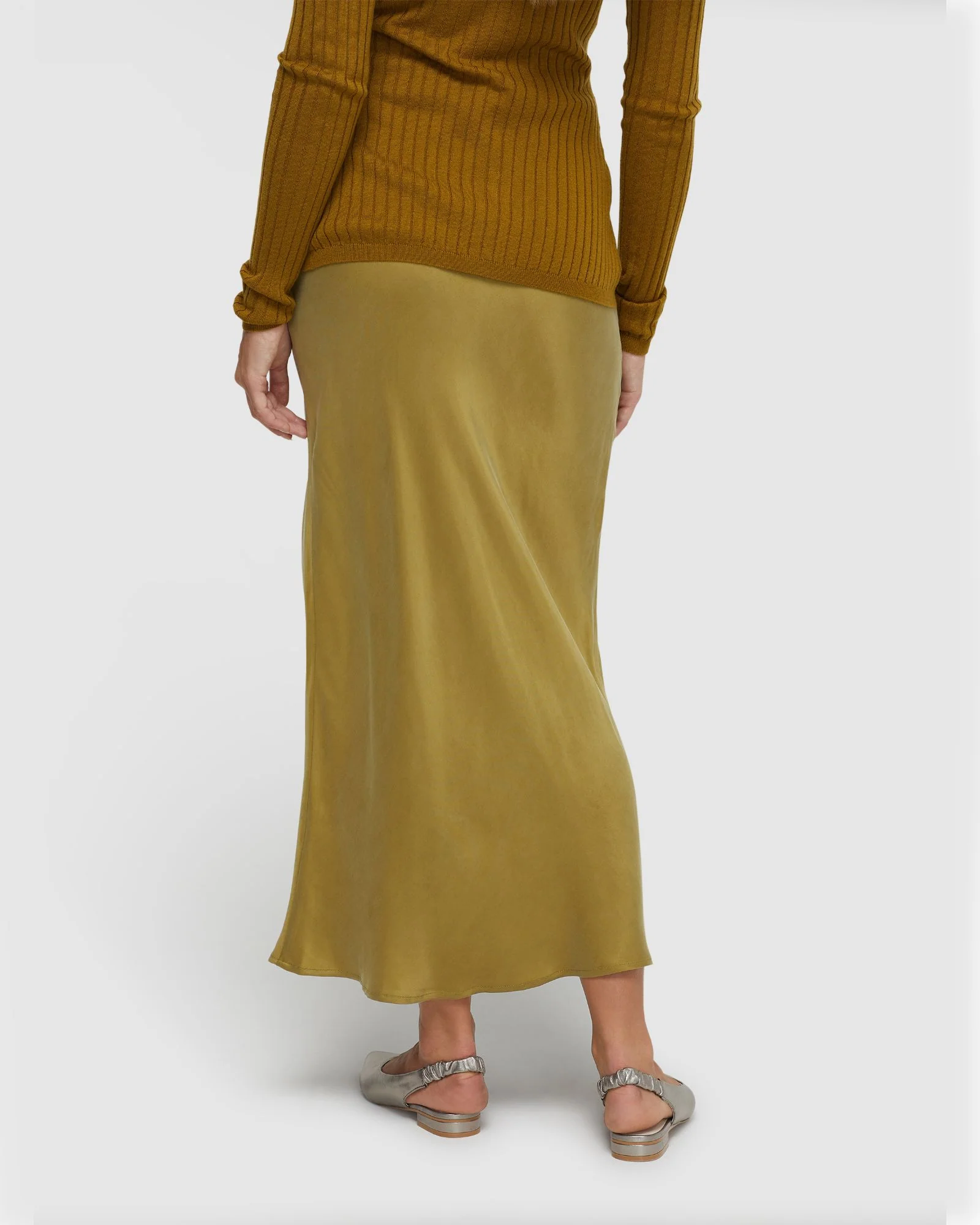 Lucinda Cupro Skirt - Image 3