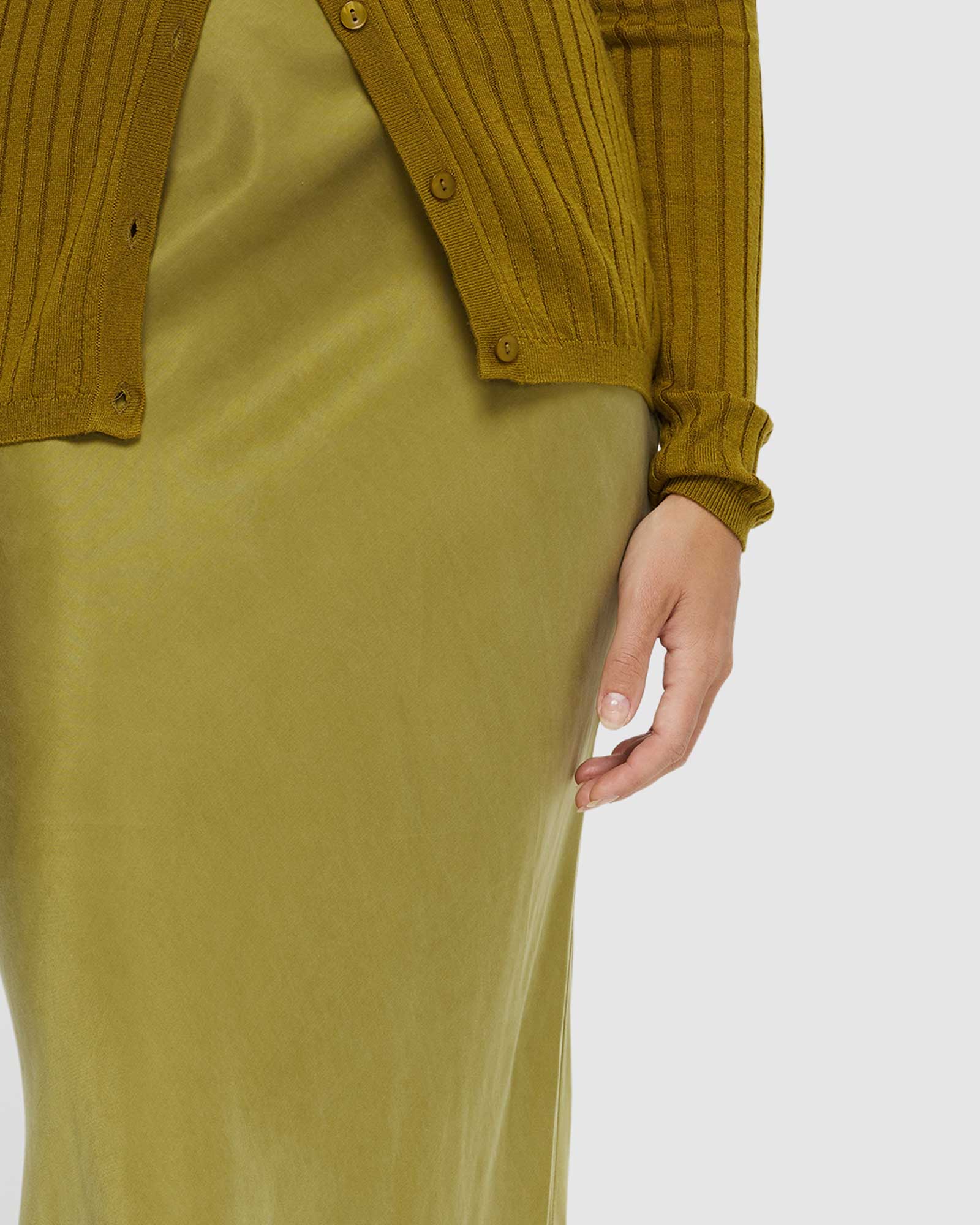 Lucinda Cupro Skirt - Image 6