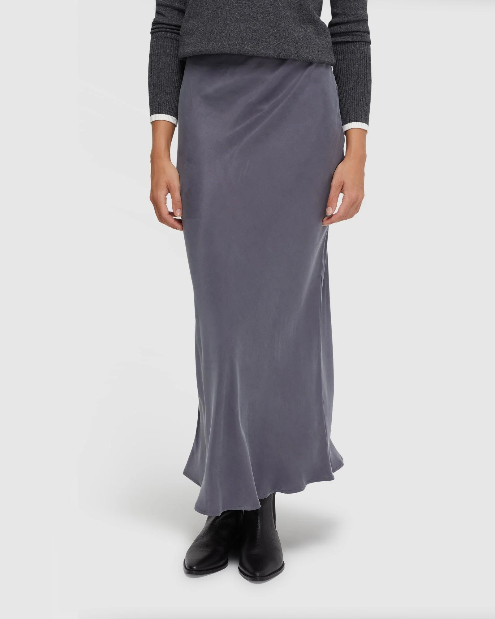 Lucinda Cupro Skirt - Image 7