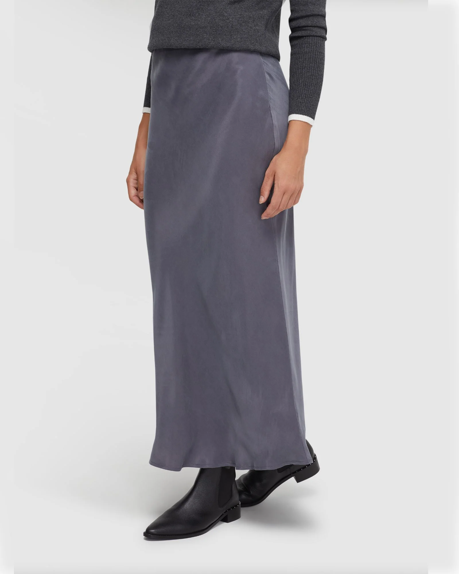 Lucinda Cupro Skirt - Image 8