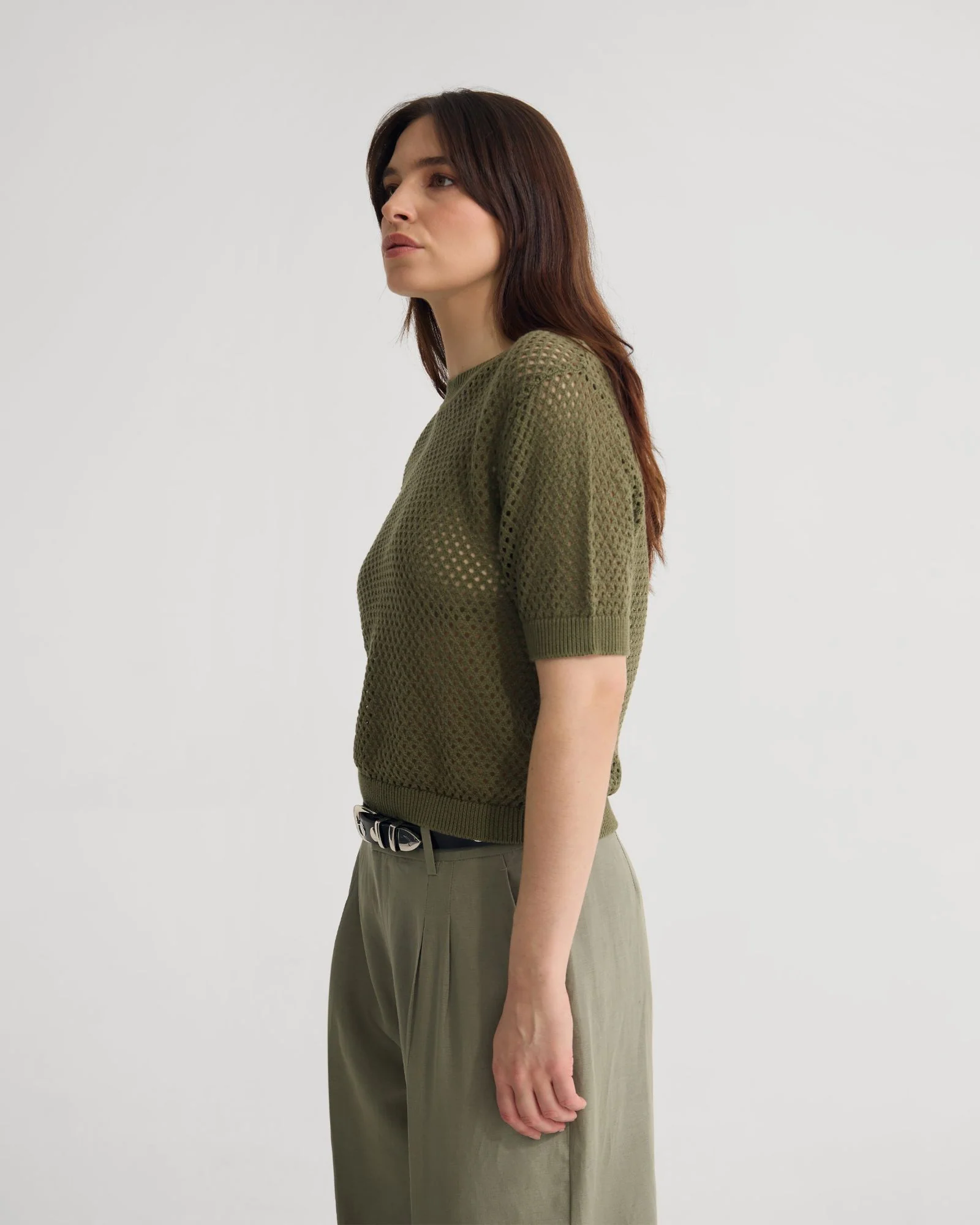 Luna Cotton Knit Top - Image 2