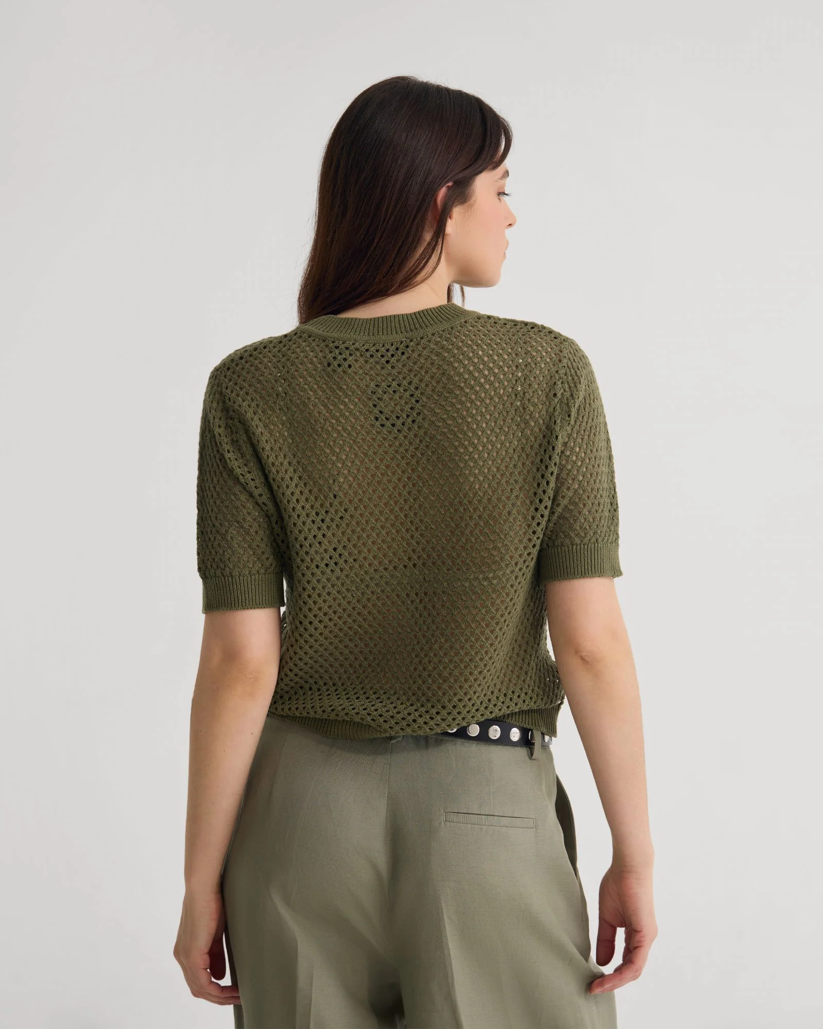 Luna Cotton Knit Top - Image 3
