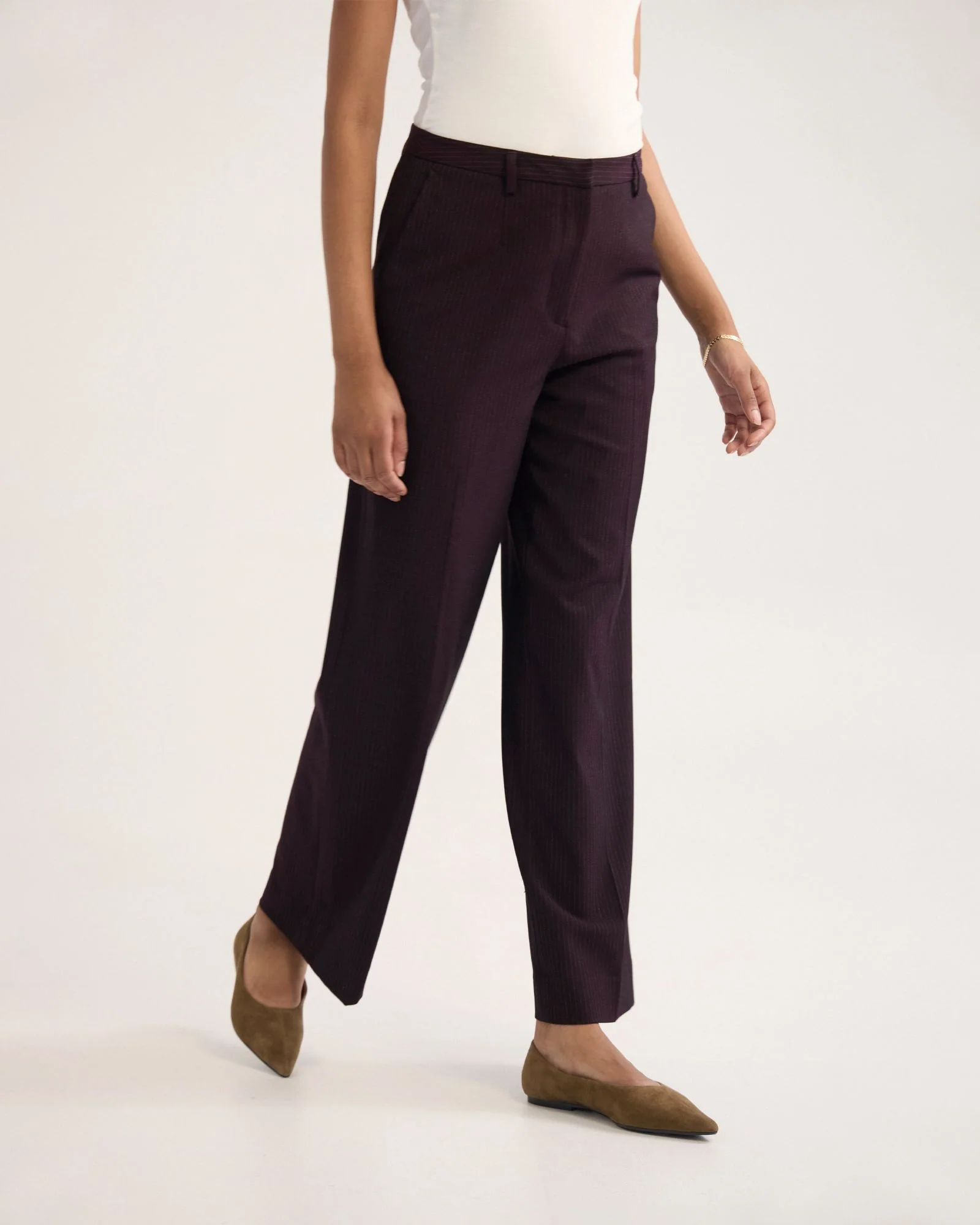 Lydia Straight Leg Suit Pant - Image 3