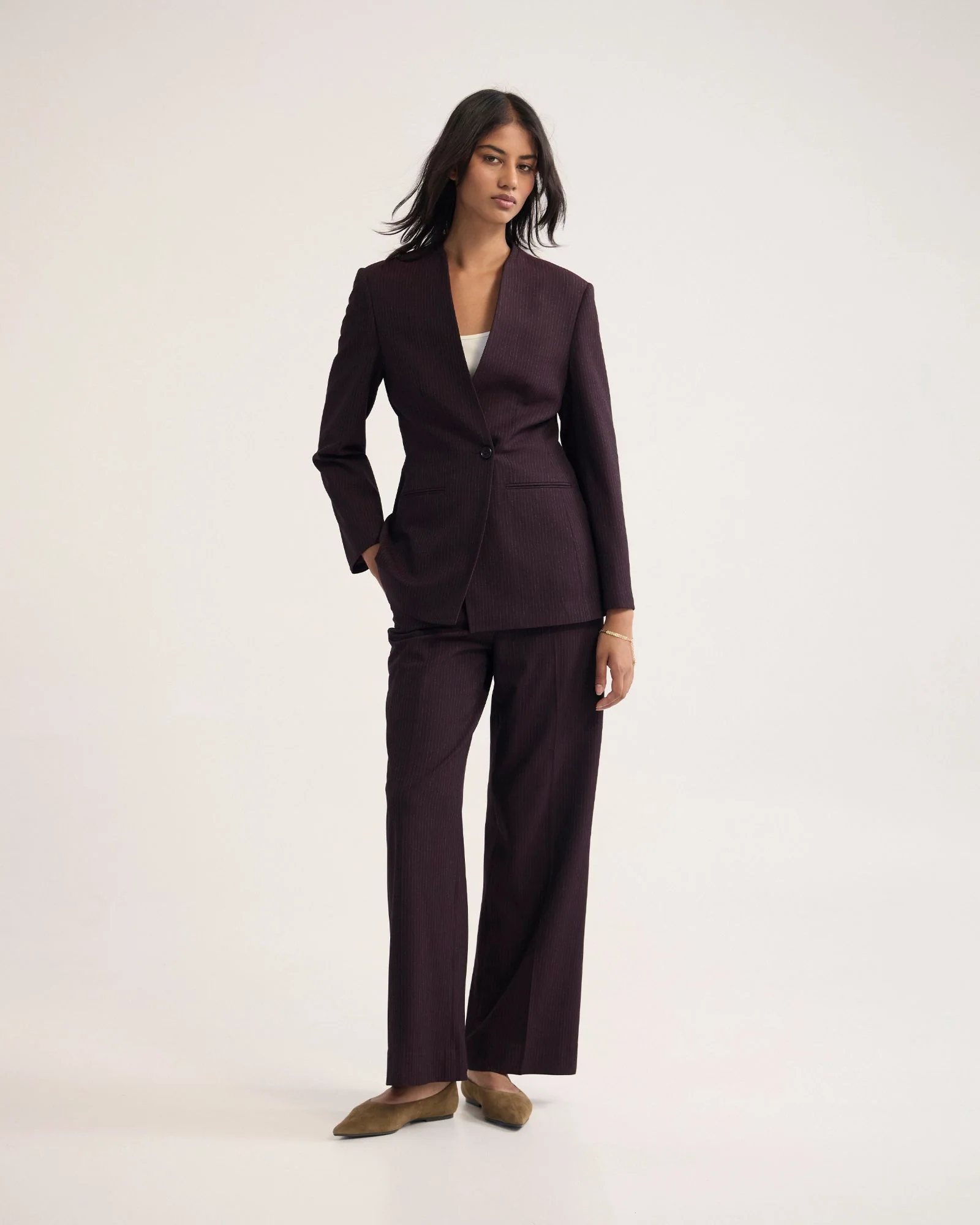 Lydia Straight Leg Suit Pant - Image 6