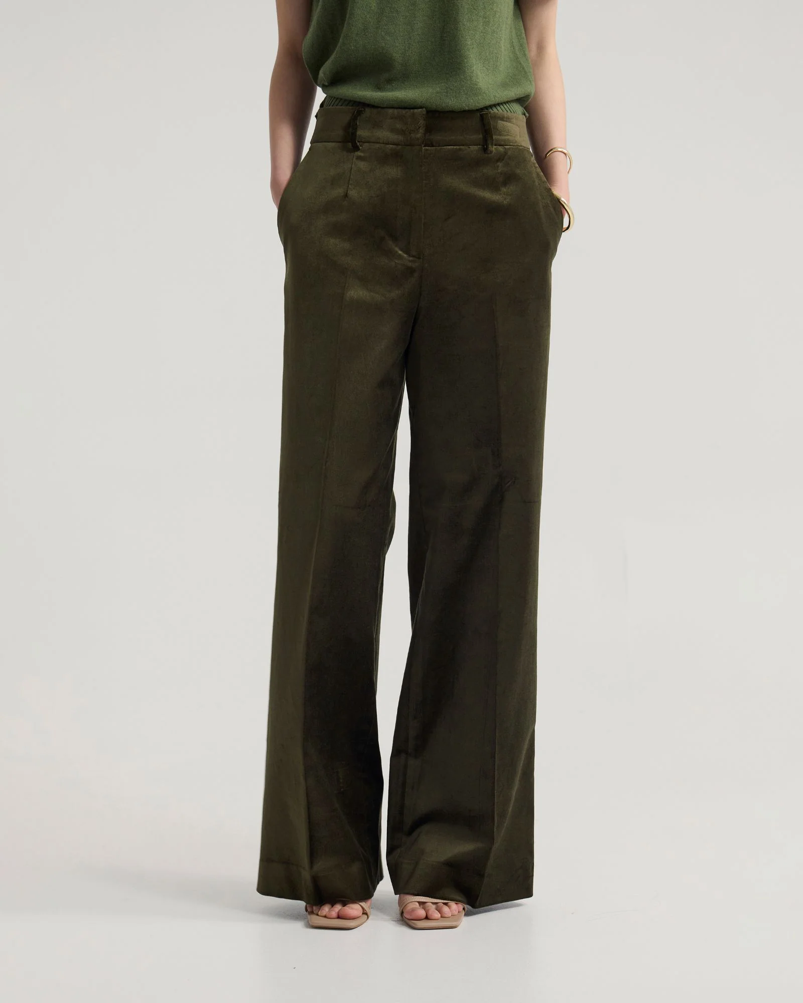 Lydia Velvet Pants - Image 2