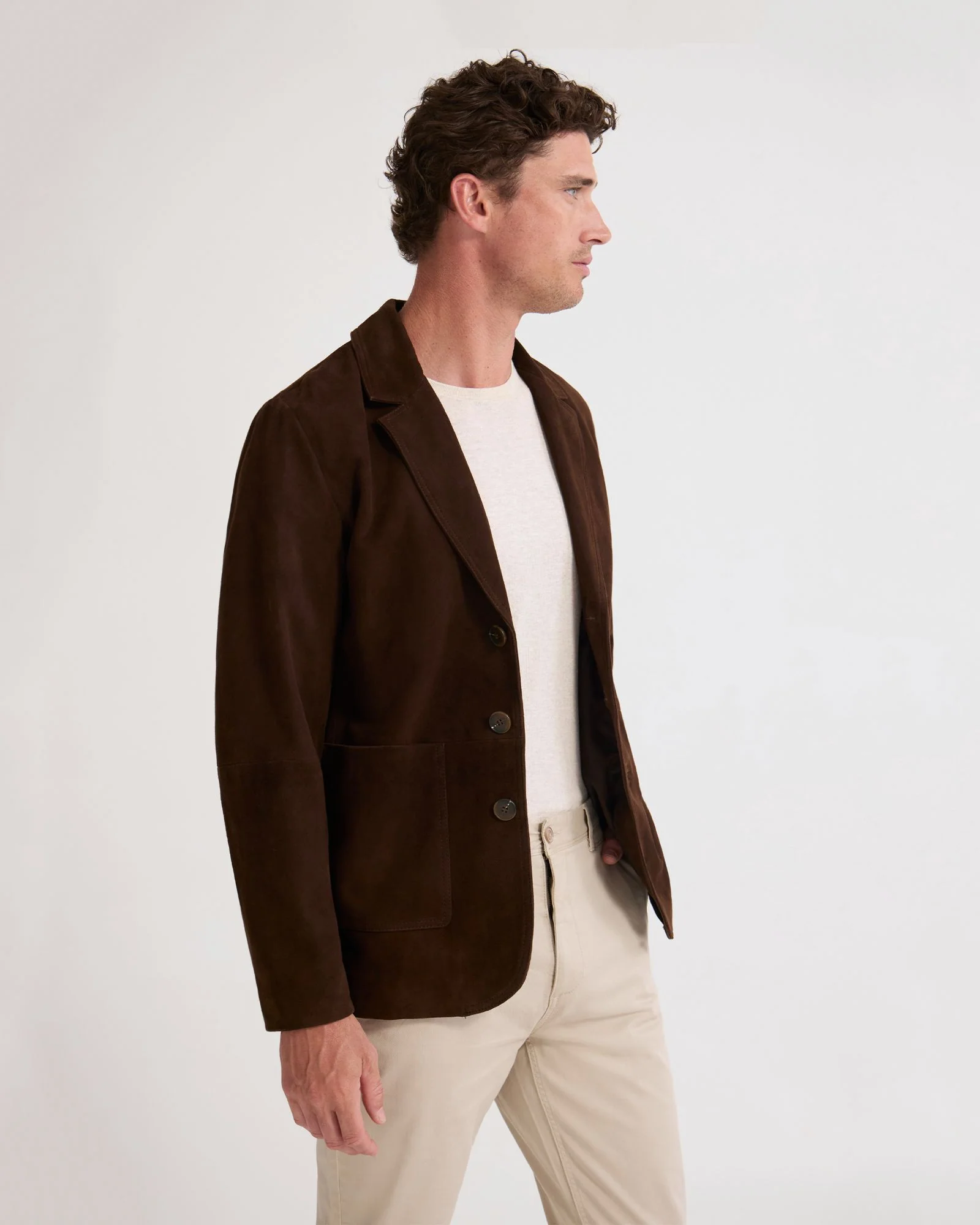 Maddox Suede Blazer - Image 3