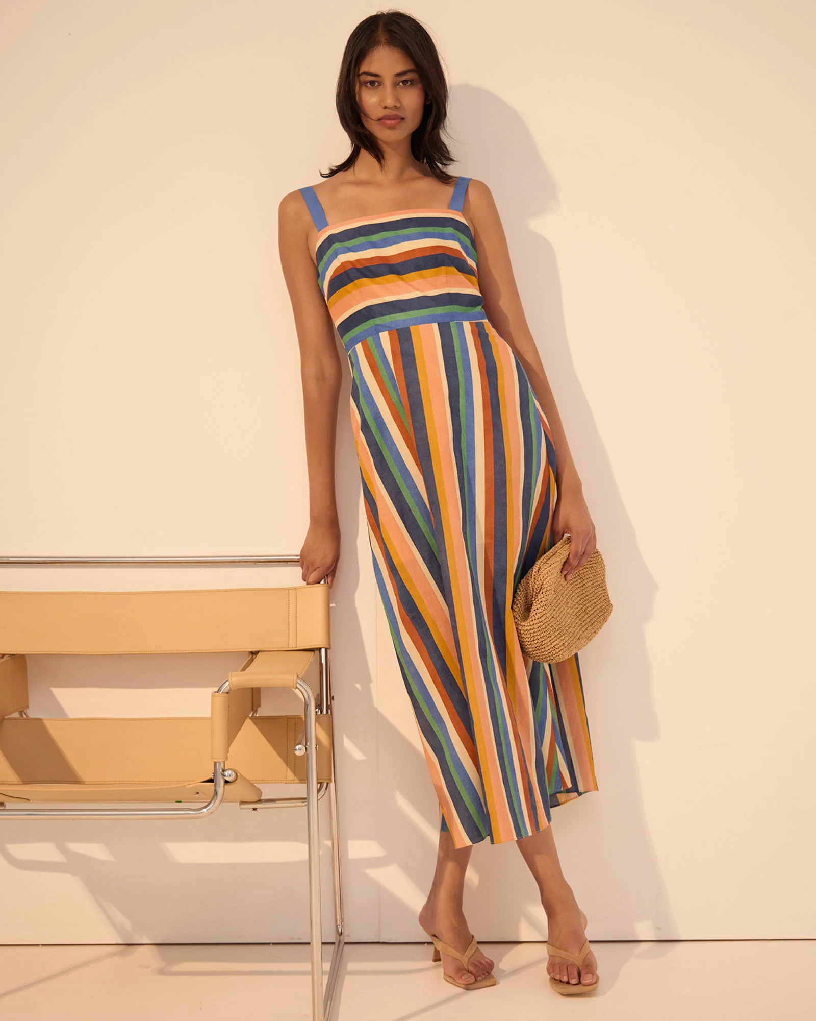 Madeira Striped Dress - Image 2