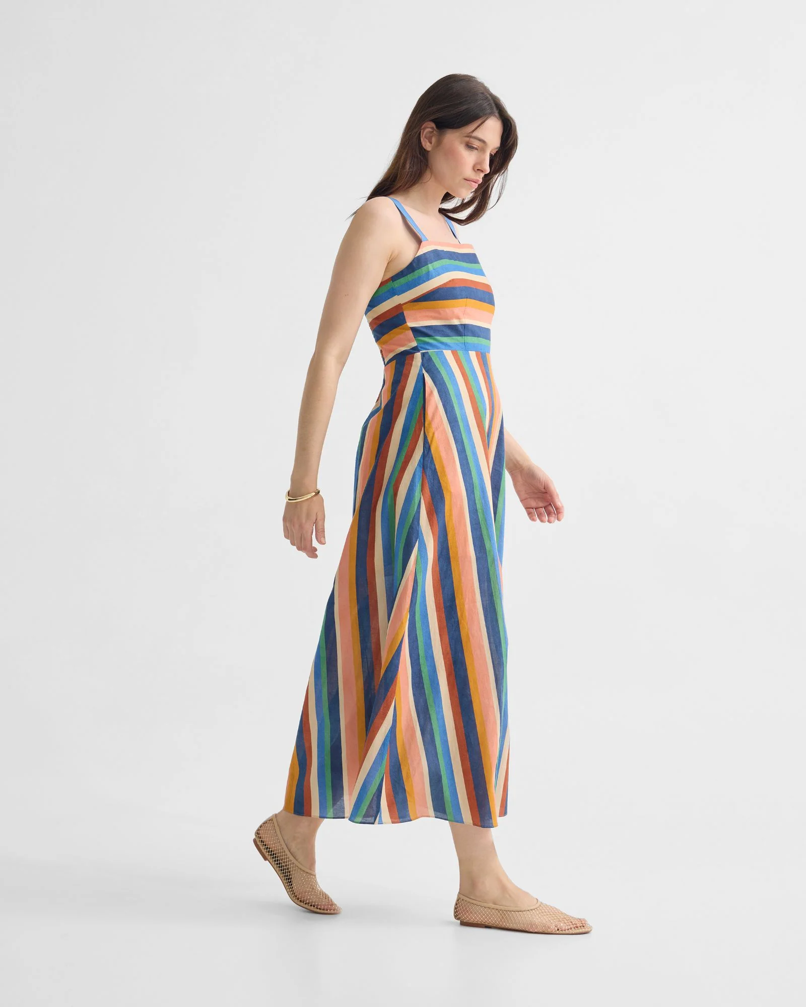 Madeira Striped Dress - Image 3