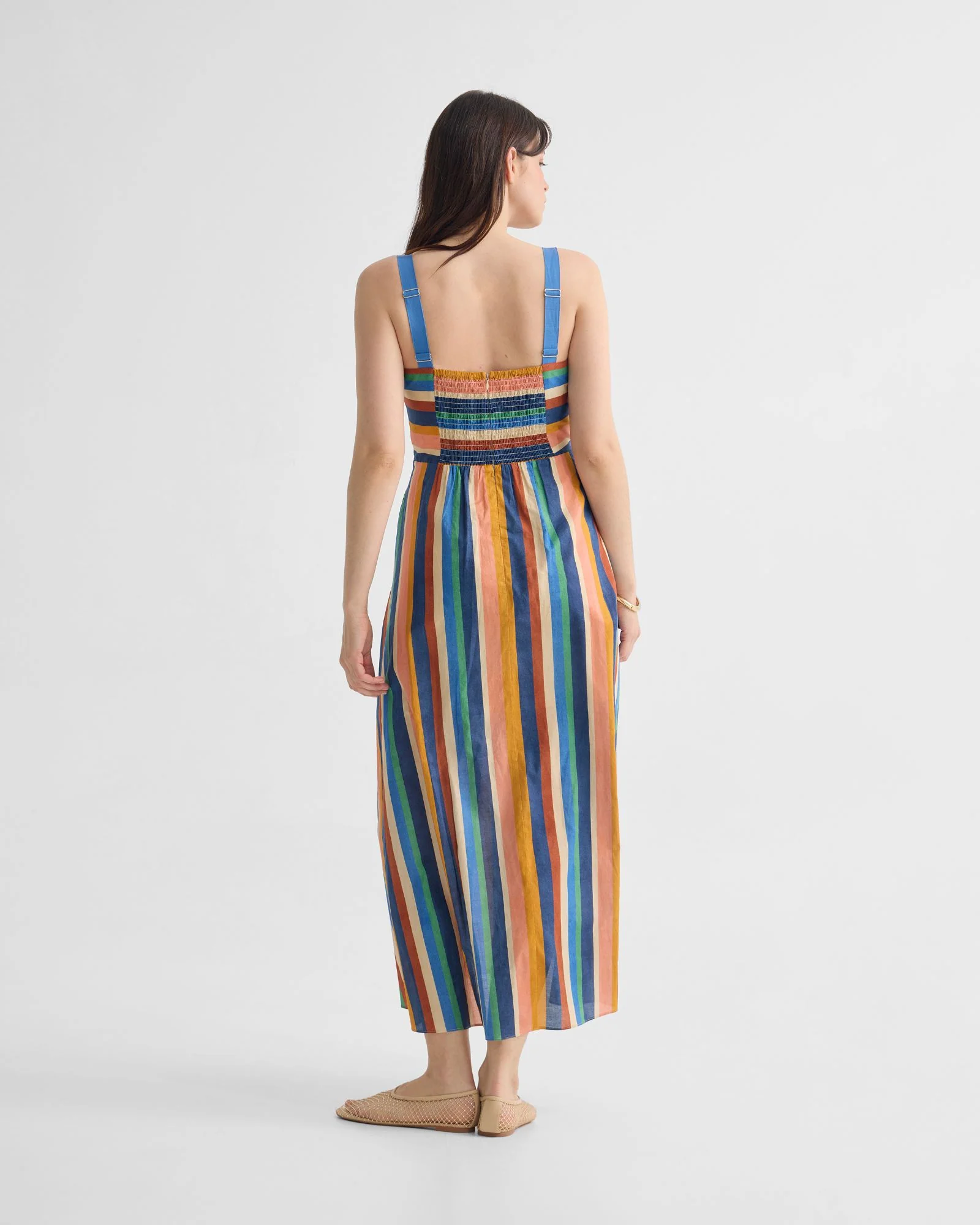 Madeira Striped Dress - Image 4