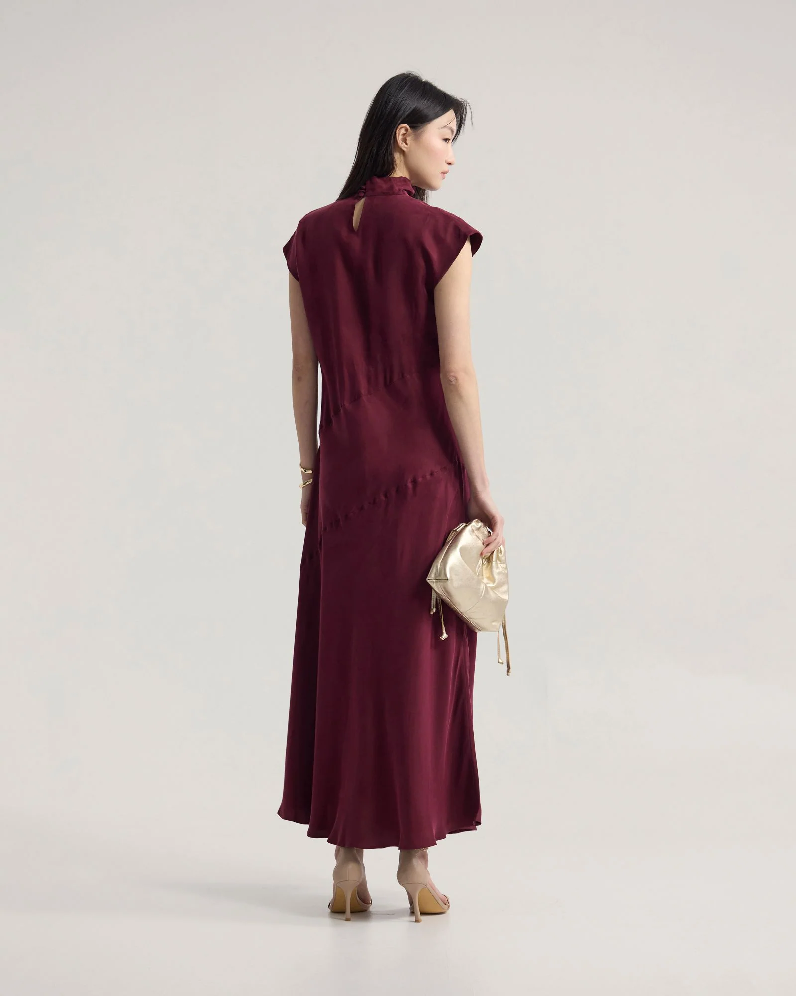 Maggie Cupro Dress - Image 4