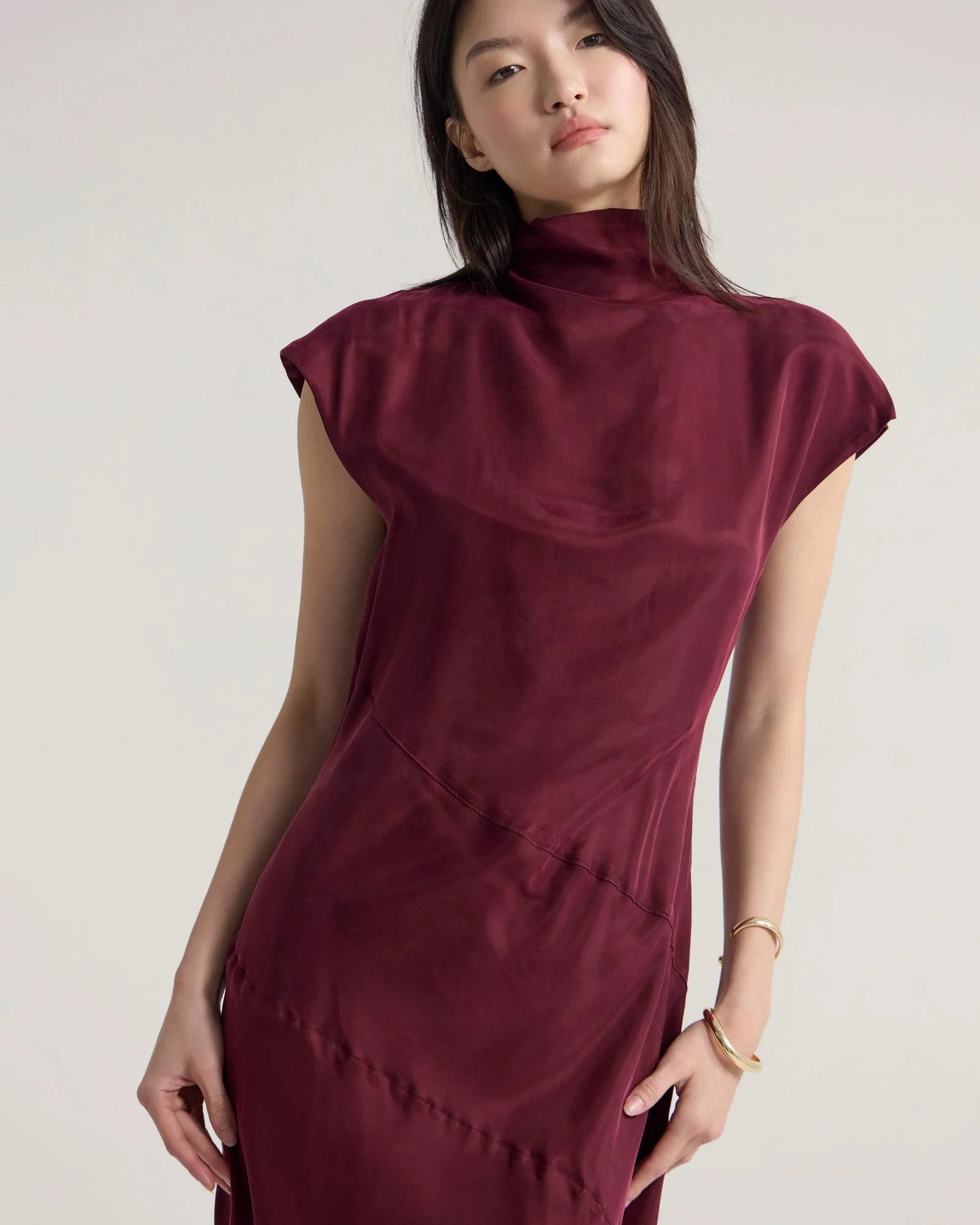 Maggie Cupro Dress - Image 5