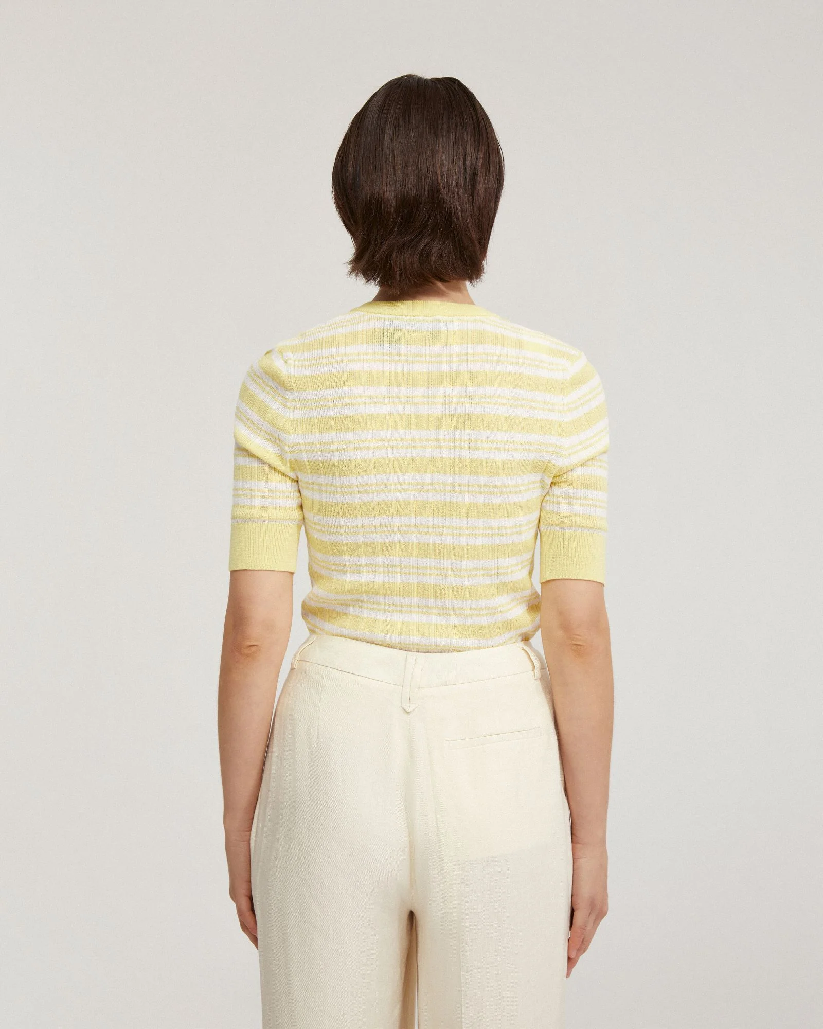 Maja Striped Button Knit - Image 9