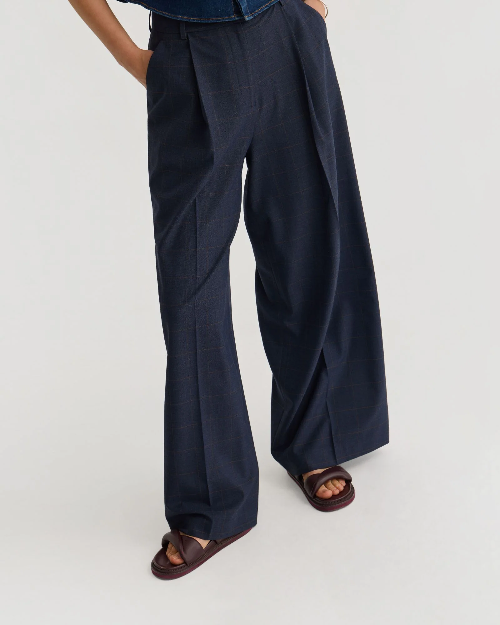 Margot Checked Pants - Image 4
