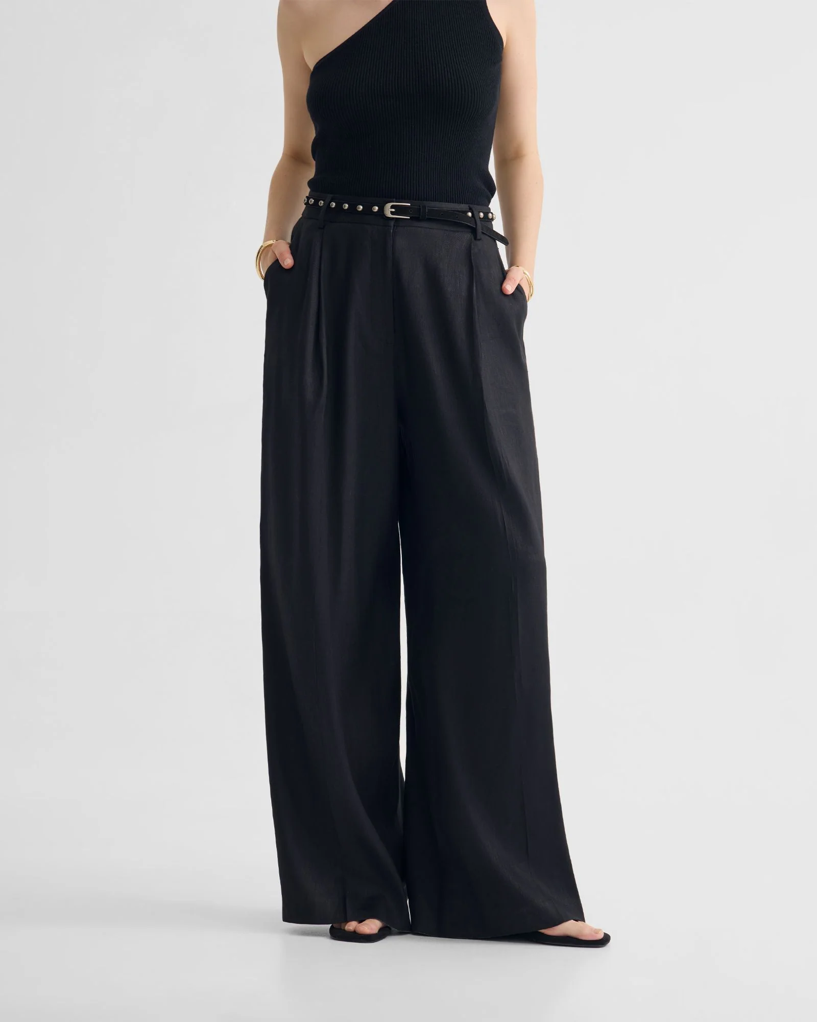 Margot Linen Blend Pant - Image 2