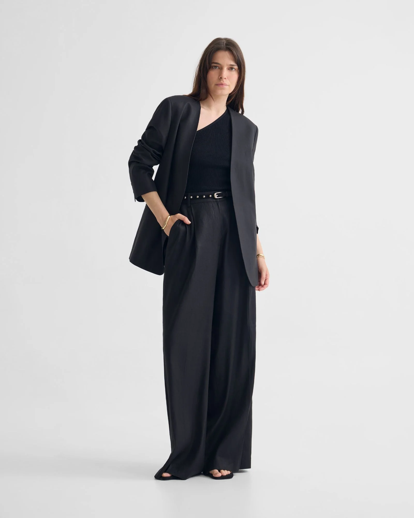Margot Linen Blend Pant - Image 6