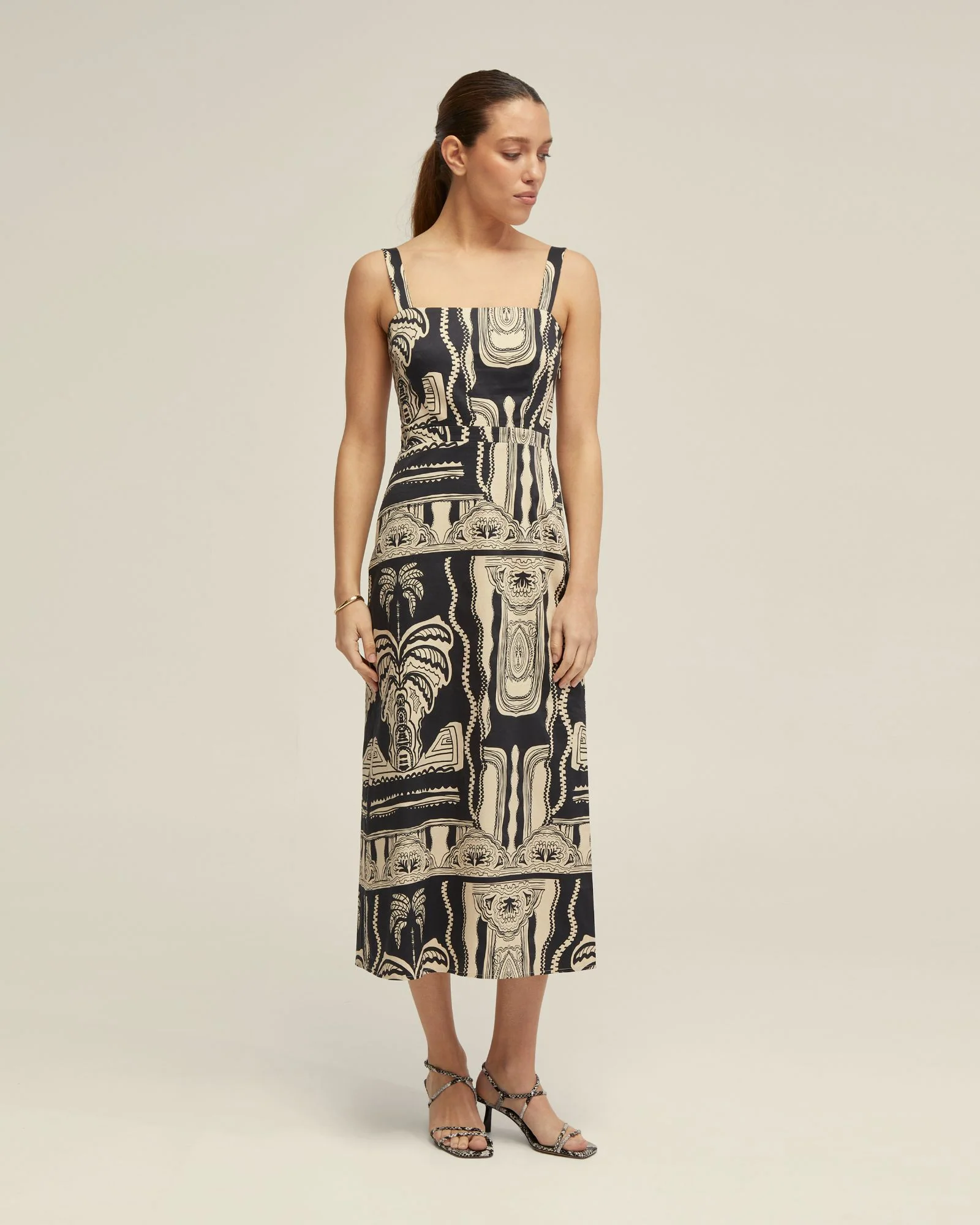 Margot Printed Dress - Image 5