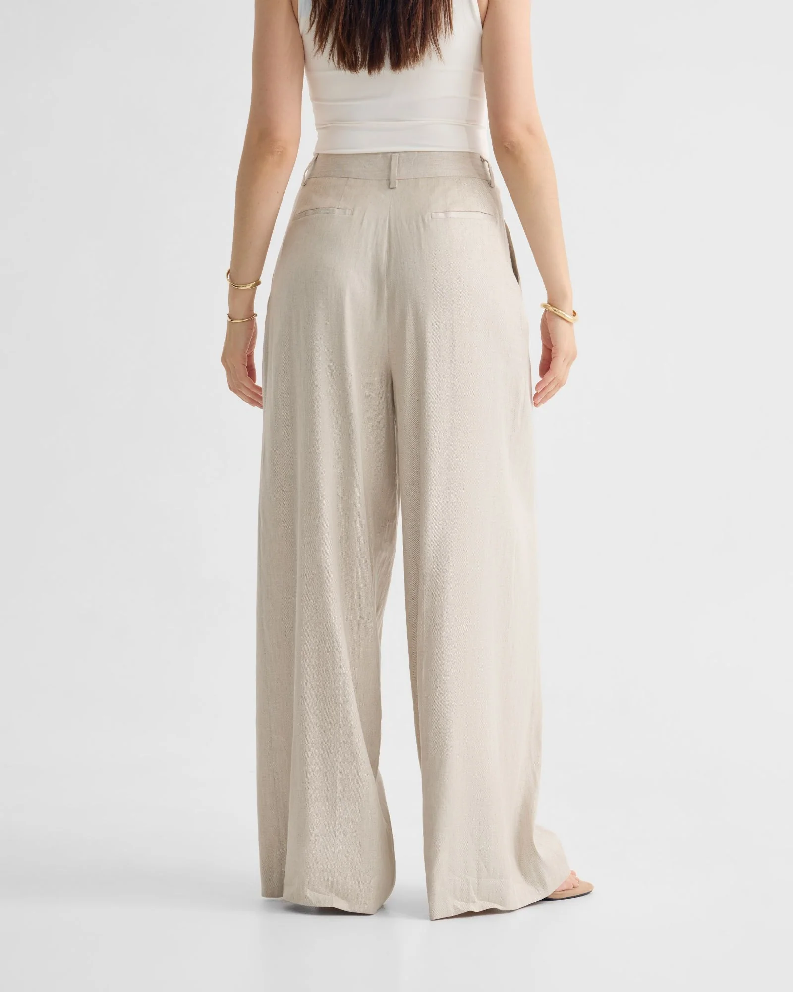 Margot Stretch Linen Pant - Image 4