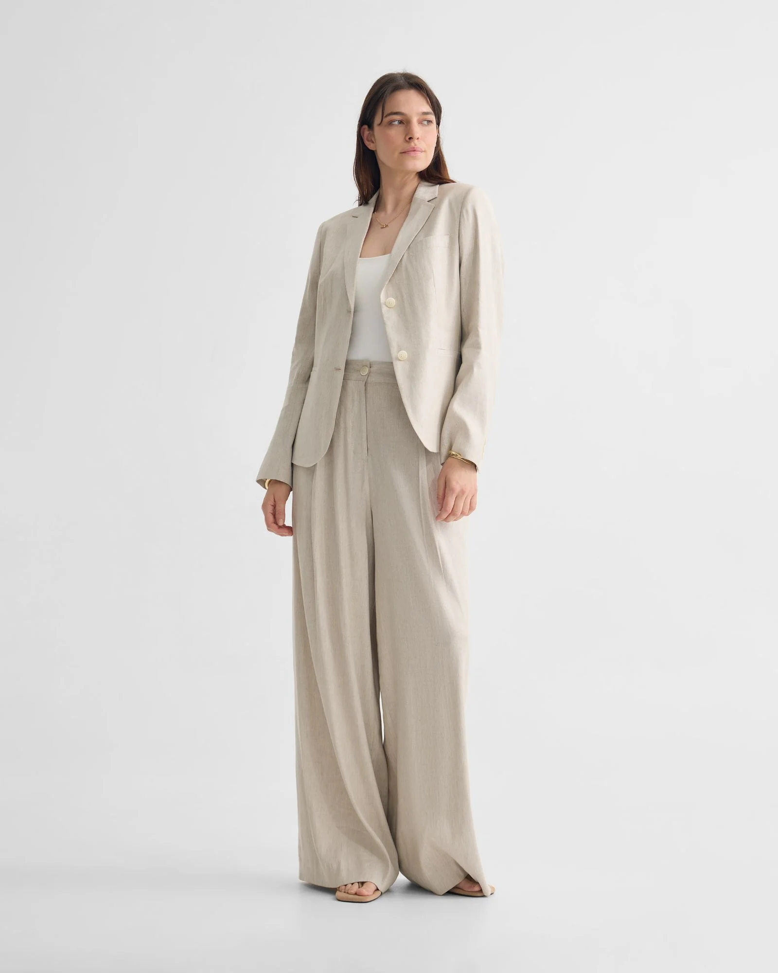 Margot Stretch Linen Pant - Image 6