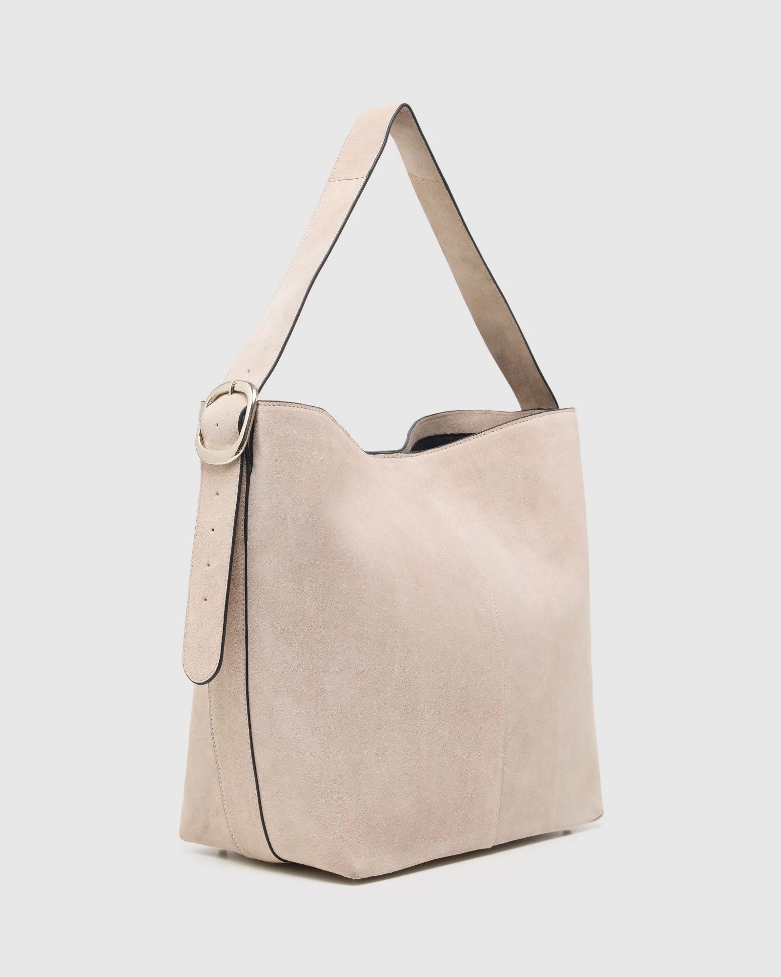 Margot Suede Hobo Bag - Image 3