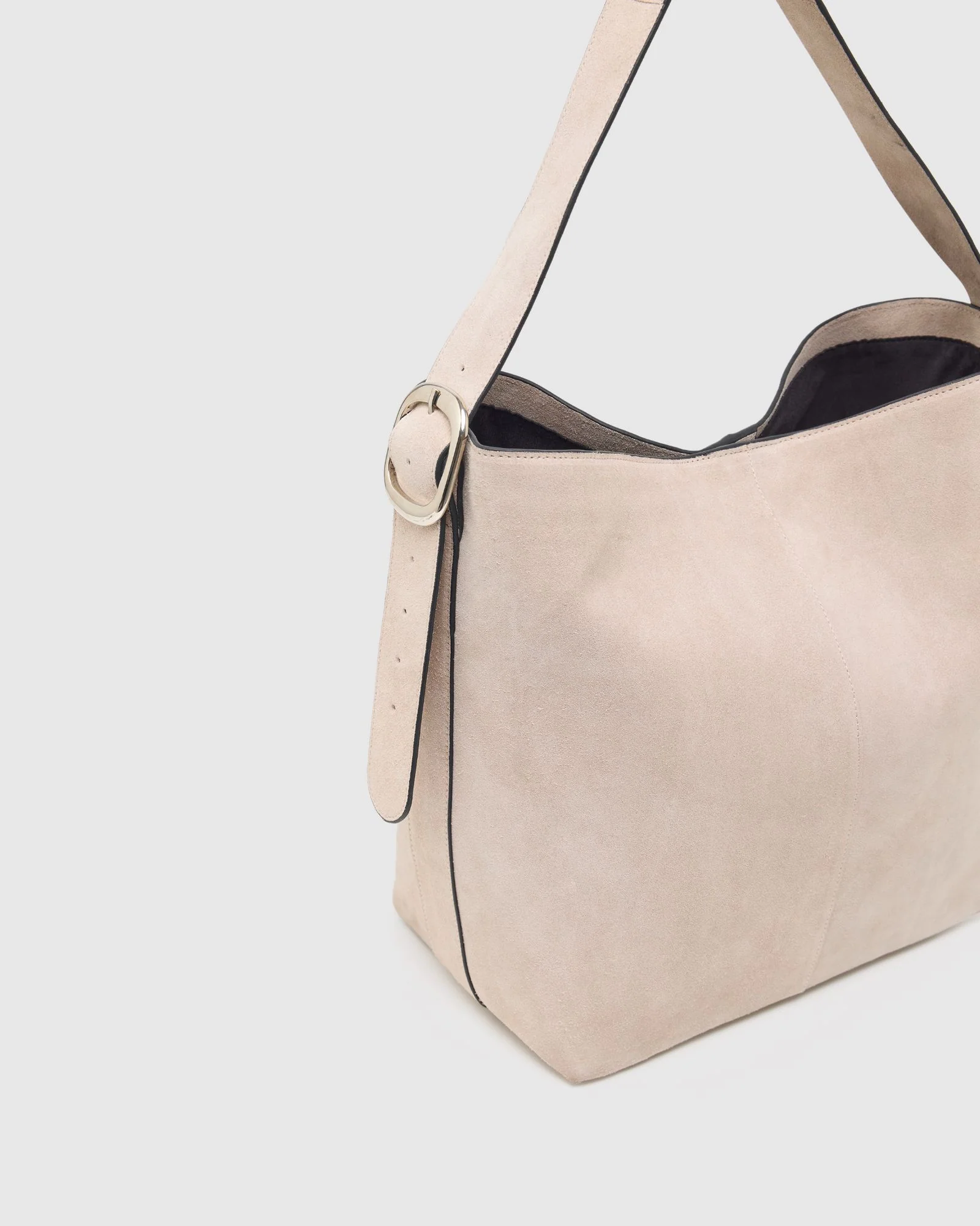 Margot Suede Hobo Bag - Image 4